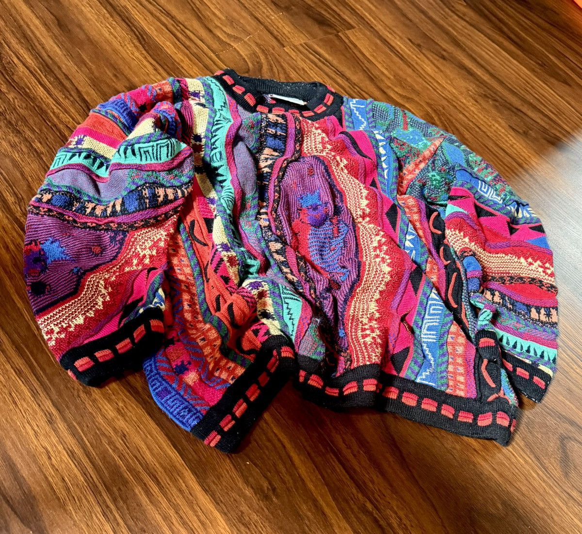 Coogi 💥SENSATIONAL💥 COOGI RARE PATTERN 3D COLOUR KNIT Size US M / EU 48-50 / 2 - 1 Thumbnail