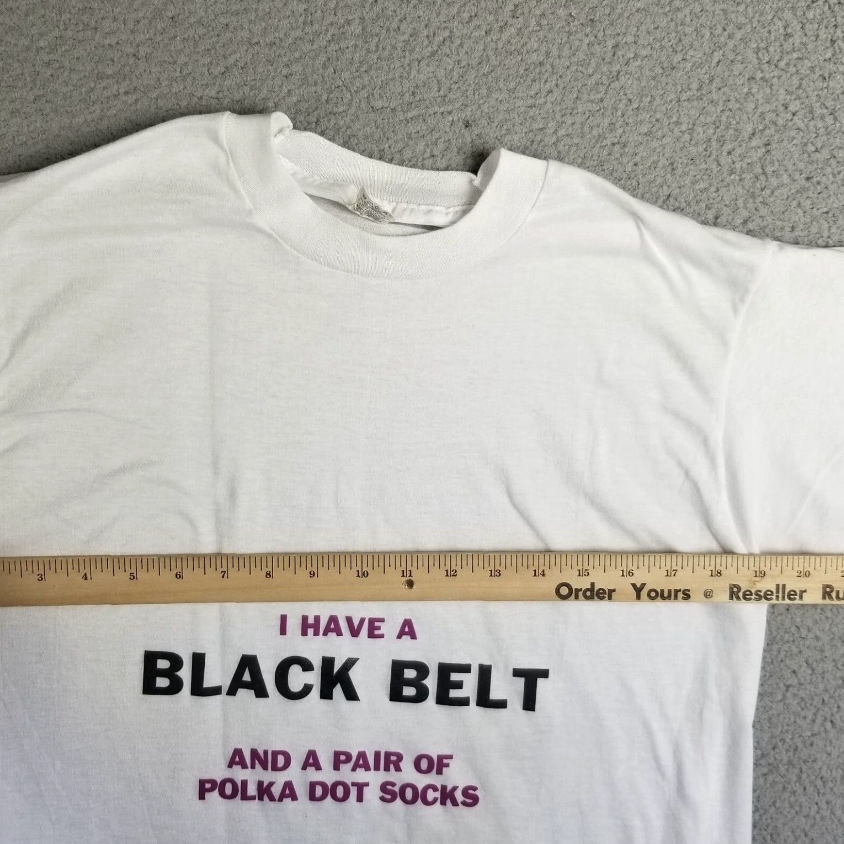 Vintage Jiu Jitsu Mens Shirt Medium Polkadot Karate Martial Arts MMA Size US M / EU 48-50 / 2 - 5 Thumbnail