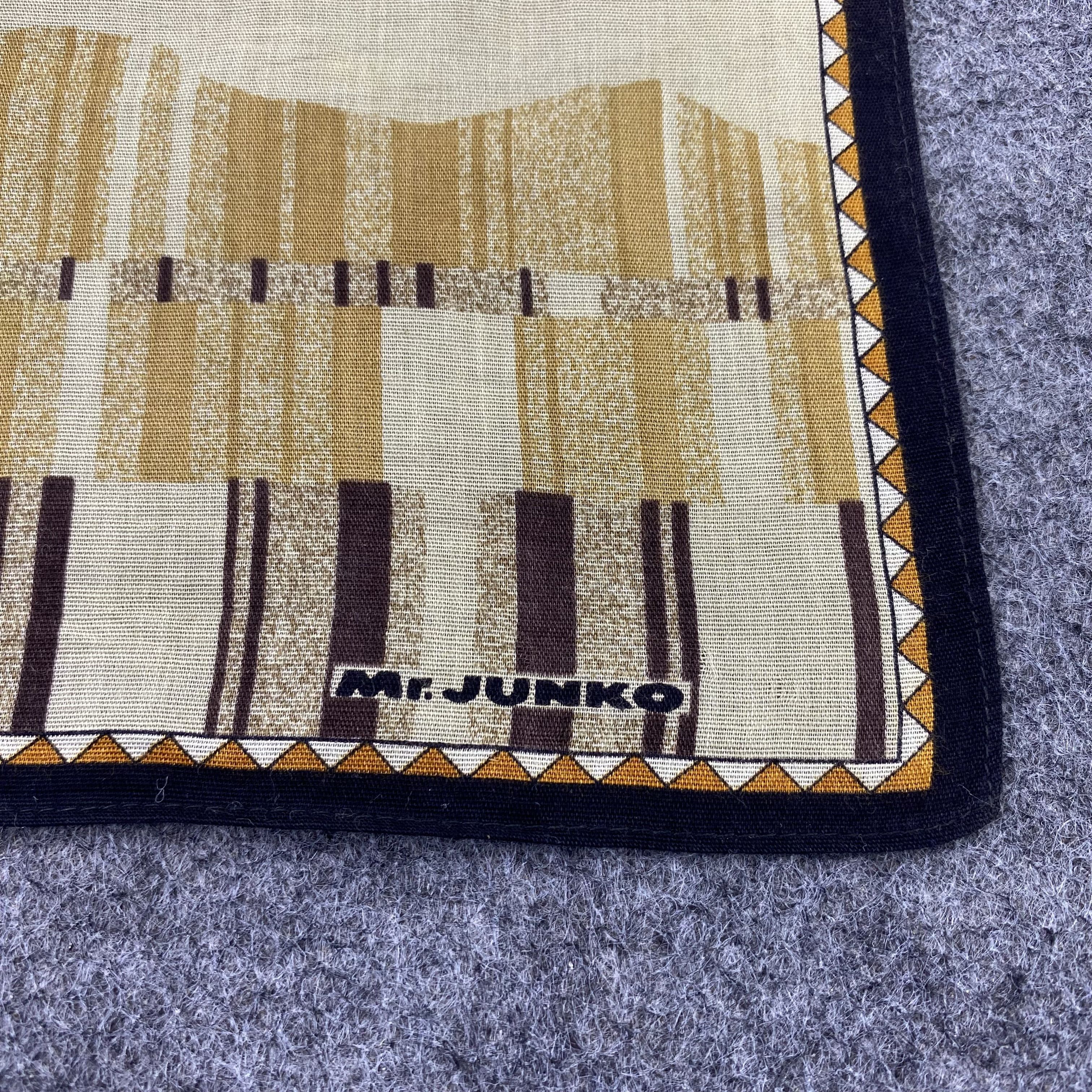 Japanese Brand Mr. Junko Handkerchief / Bandana / Neckerchief-B1464 Size ONE SIZE - 7 Thumbnail