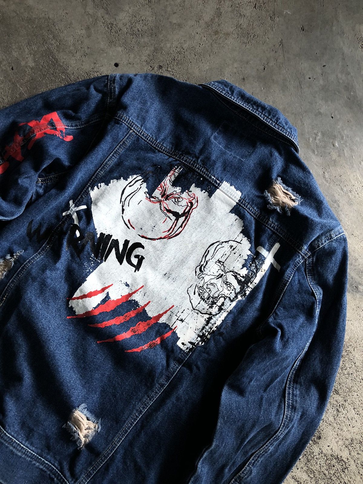 Other KAI-AAKMANN DENIM JACKET DISTRESSED Size US L / EU 52-54 / 3 - 4 Thumbnail