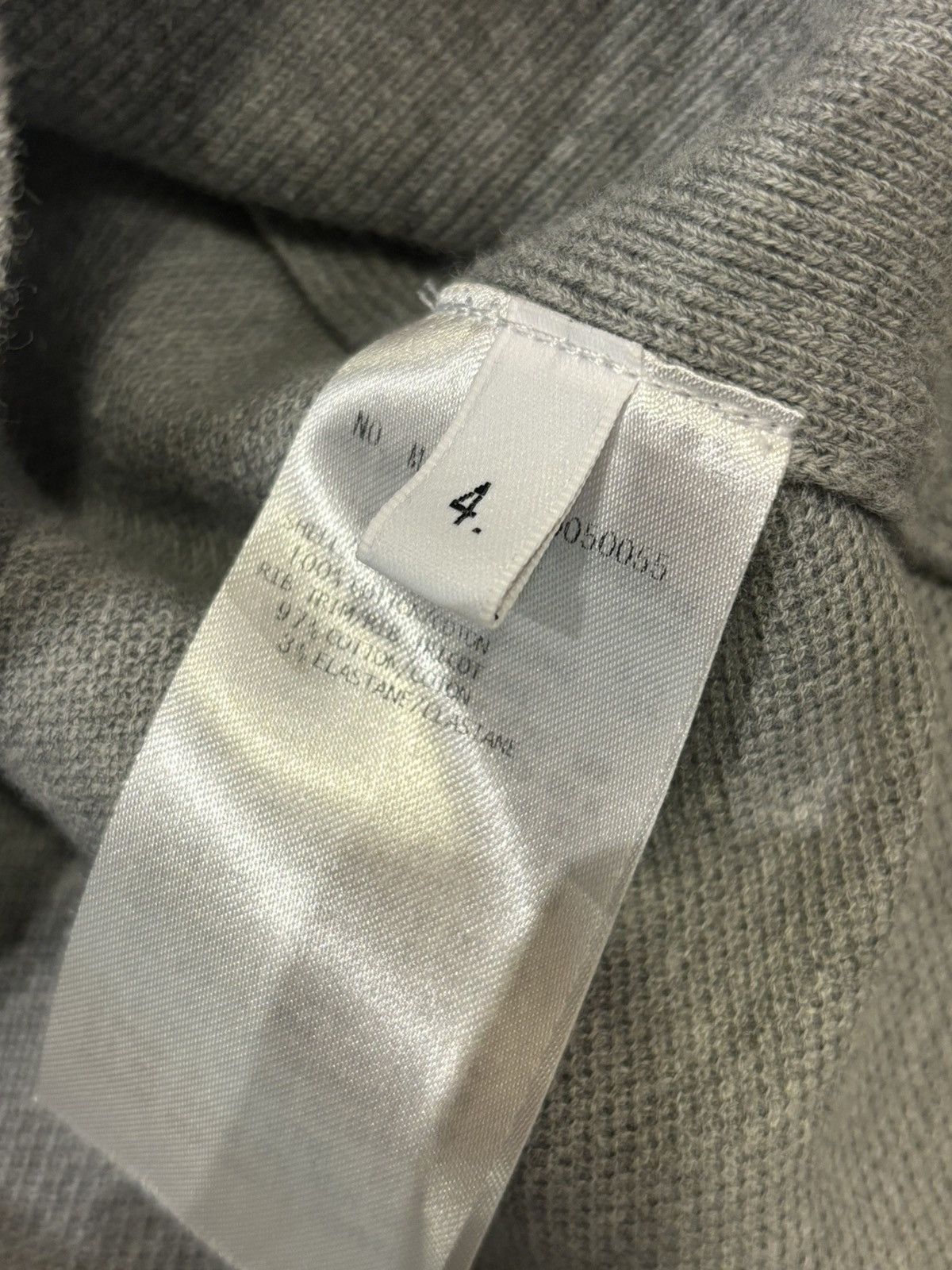 Thom Browne Thom Browne Grey Tee Size US XL / EU 56 / 4 - 4 Thumbnail