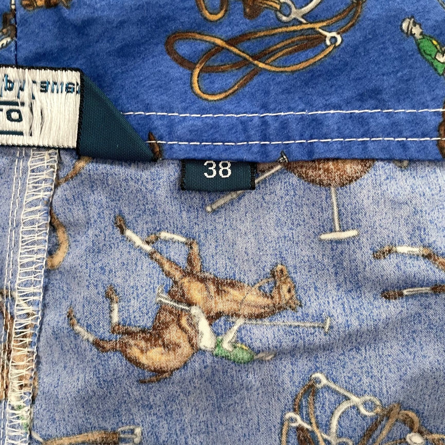 Polo Ralph Lauren Vintage Polo Ralph Lauren Swim Shorts All Over Print Blue Men 38 Beach Logo Water Polo Size US M / EU 48-50 / 2 - 7 Thumbnail