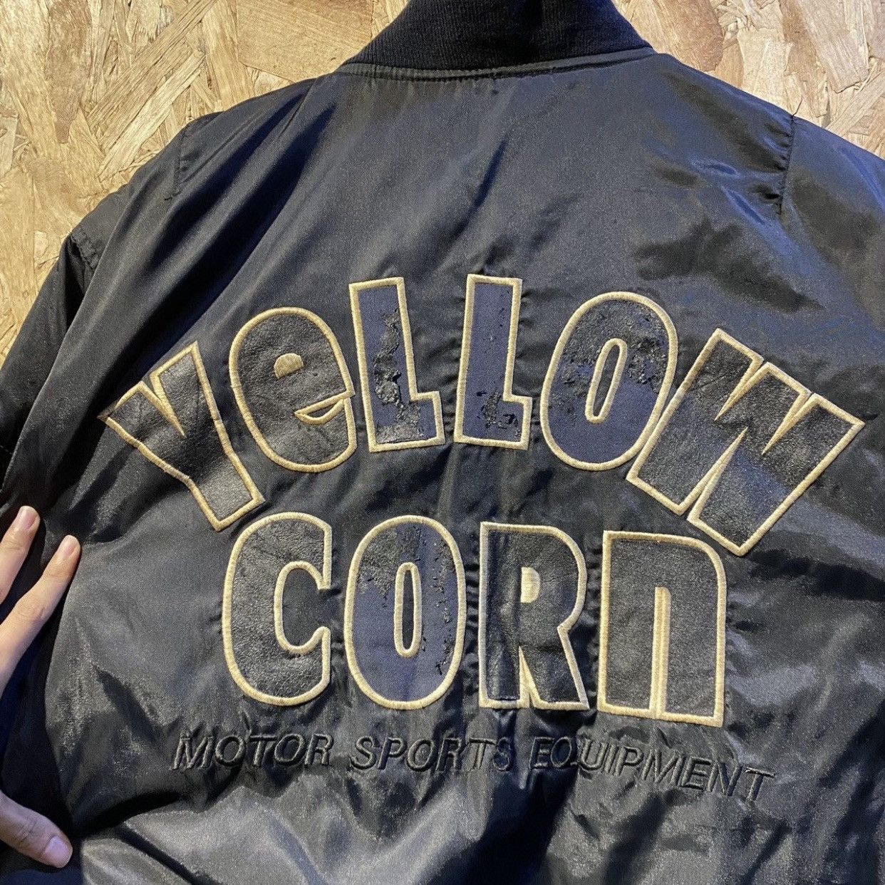 Vintage × YELLOW CORN VINTAGE‼️Yellow Corn Tokyo Bomber Racing Jacket Size US L / EU 52-54 / 3 - 4 Thumbnail
