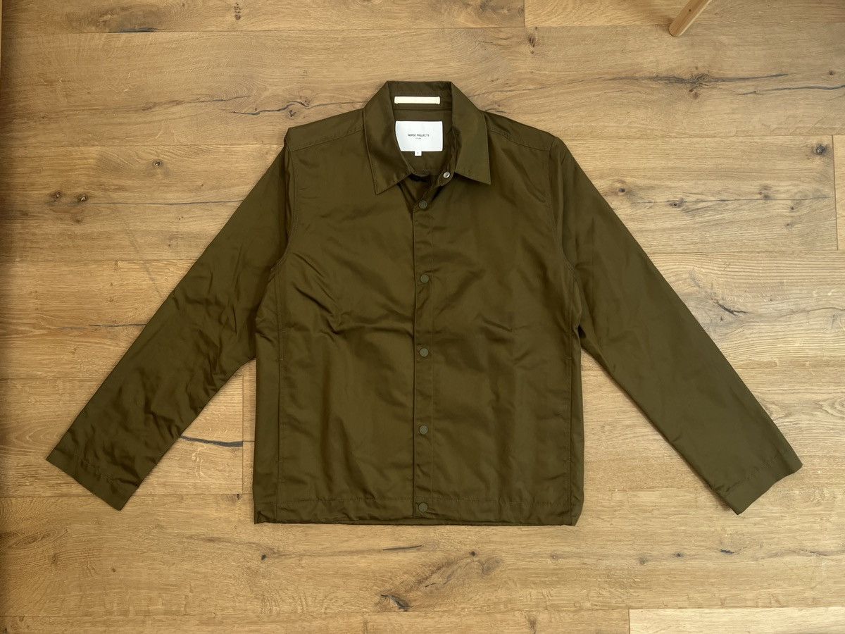 Norse Projects Norse Projects Coach Jacket Green Grailed