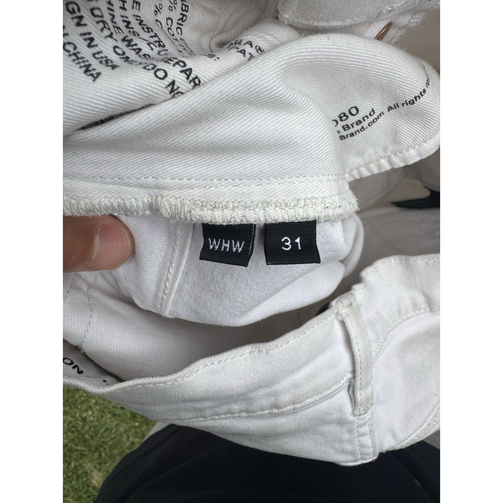 Purple Purple Brand Jeans White Size 31 Slim Fit LowRiseWithSlimLeg Size US 31 - 6 Thumbnail