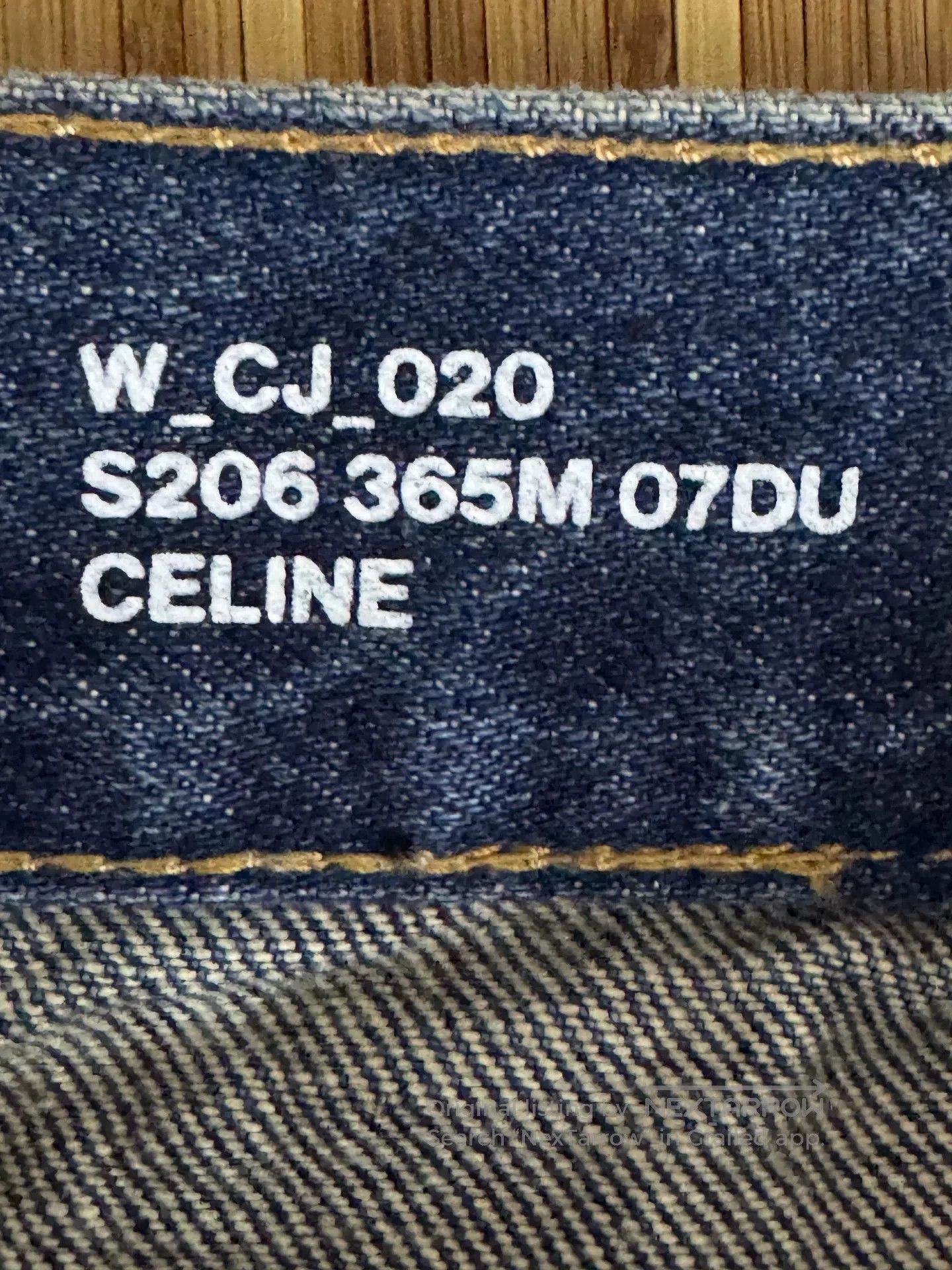 Celine celine denim mini skirt with waist size 26. Size 26" / US 2 / IT 38 - 5 Thumbnail