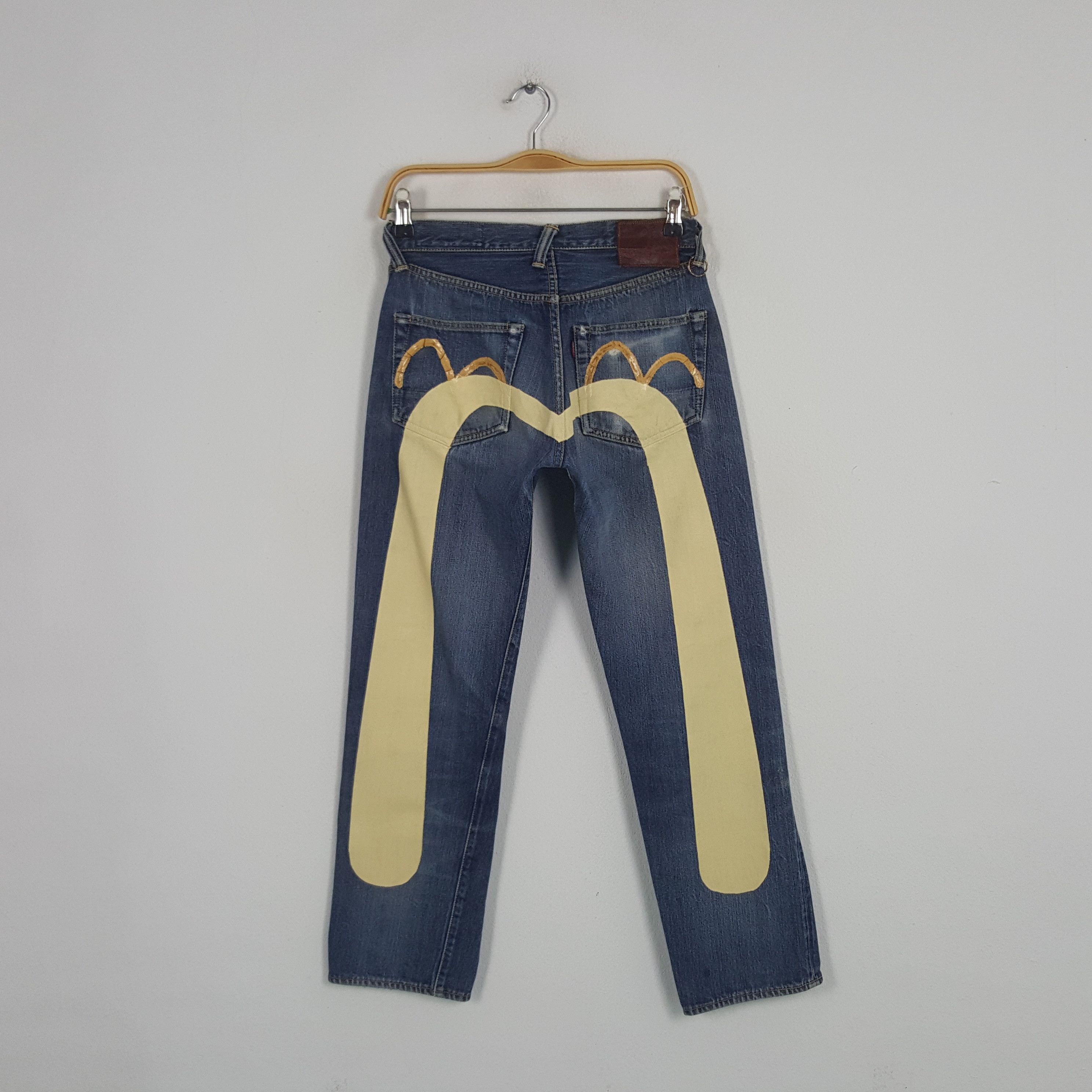 Evisu × Japanese Brand × Vintage Vintage Evisu Selvedge Japanese Daicock Custom Denim Jeans Size US 28 / EU 44 - 1 Thumbnail