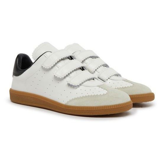 Isabel Marant ISABEL MARANT Beth White Leather Sneakers New & Authentic (W Size US 7 / IT 37 - 2 Thumbnail
