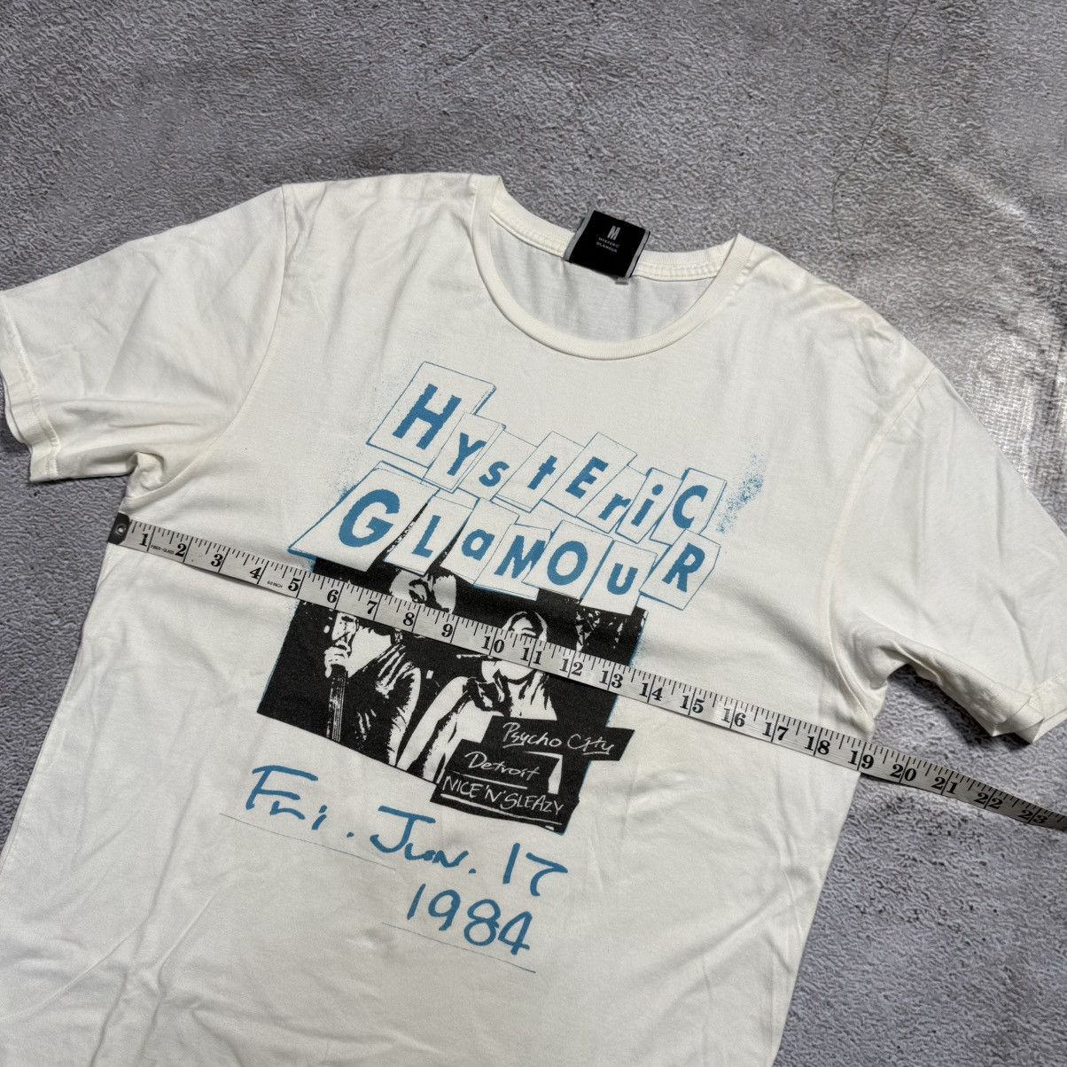 Hysteric Glamour Hysteric glamour pyshco detroit tee Size US M / EU 48-50 / 2 - 12 Thumbnail