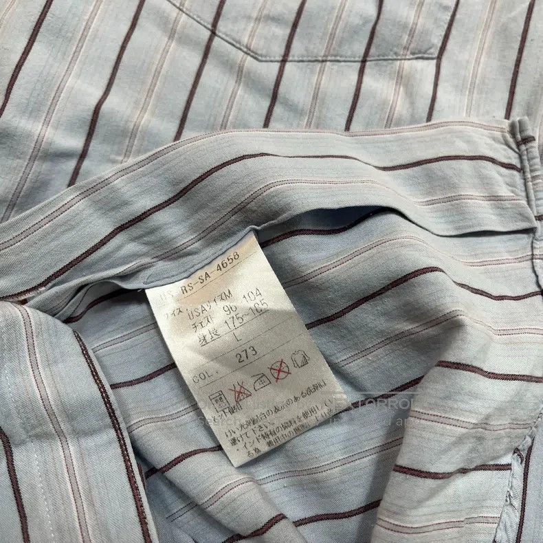 RRL Ralph Lauren RRL Ralph Lauren Old-Style Striped Shirt Size US M / EU 48-50 / 2 - 4 Thumbnail
