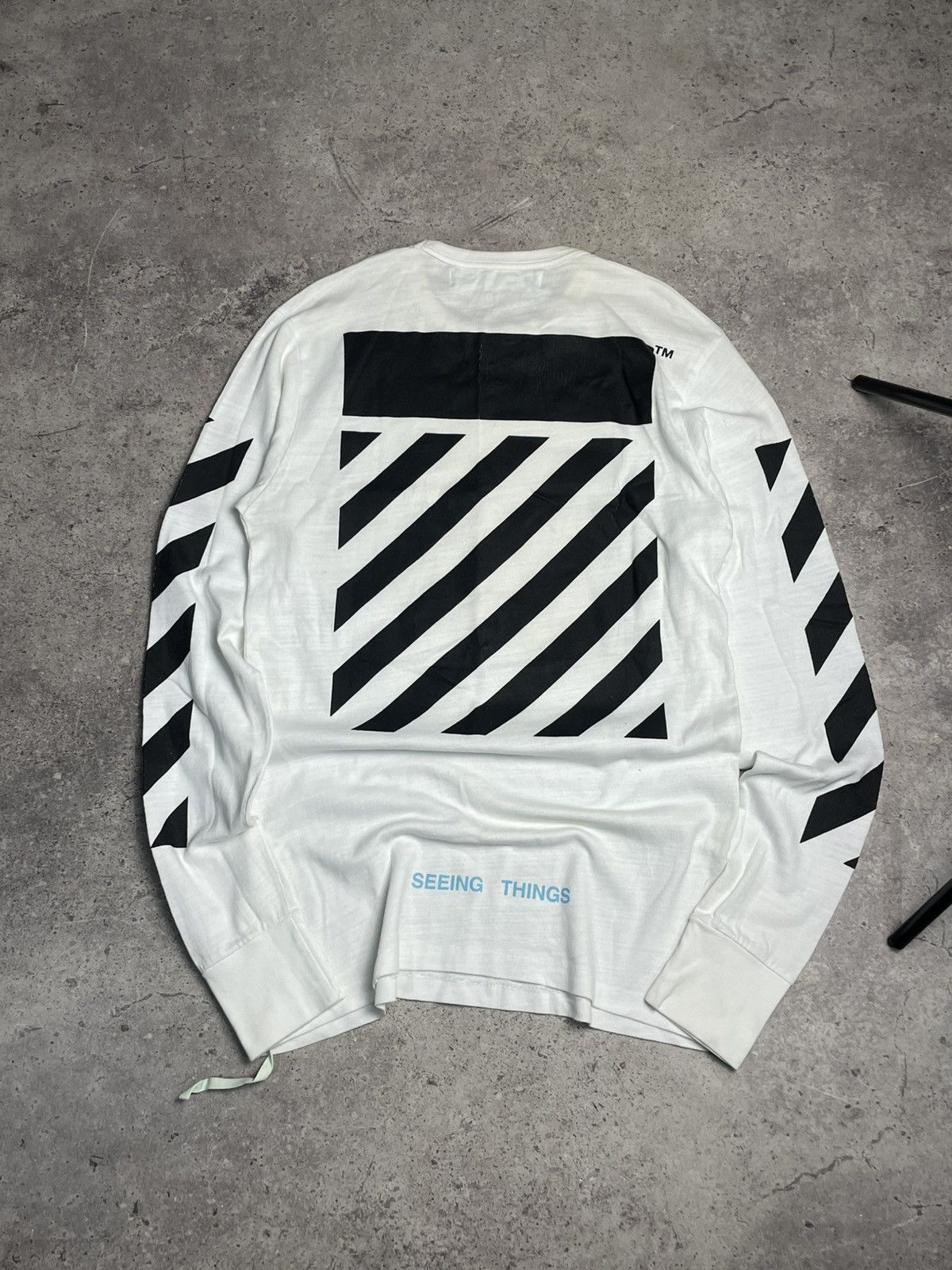 Off-White Off-White long sleeve shirt Caravaggio SZ M Size US M / EU 48-50 / 2 - 2 Thumbnail
