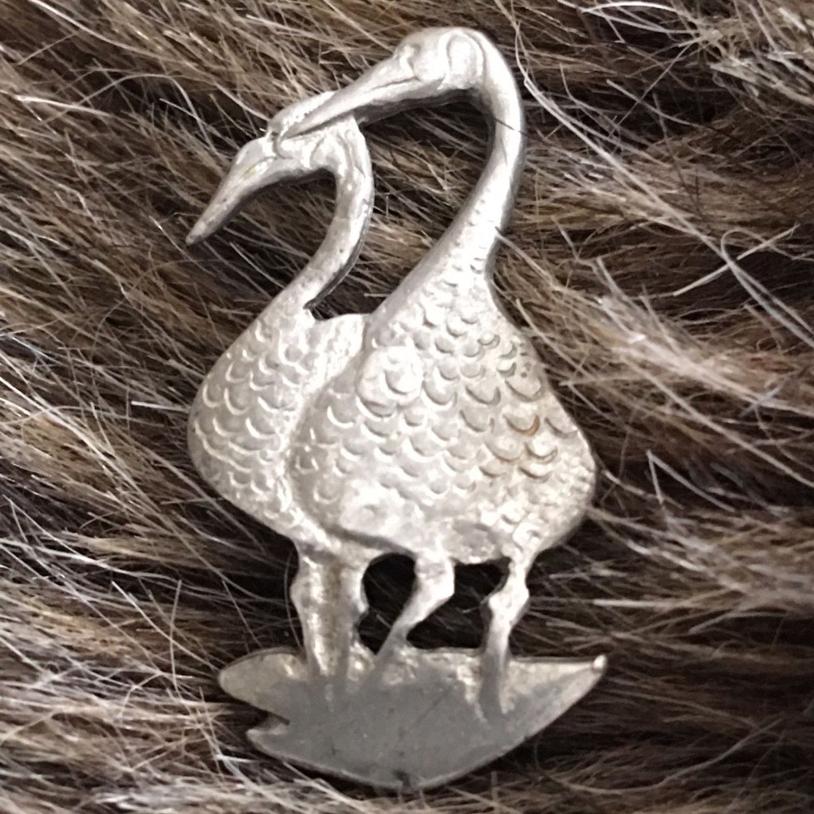 Vintage P Buckley Moss Society Charter Member Pewter pin Size ONE SIZE - 1 Thumbnail