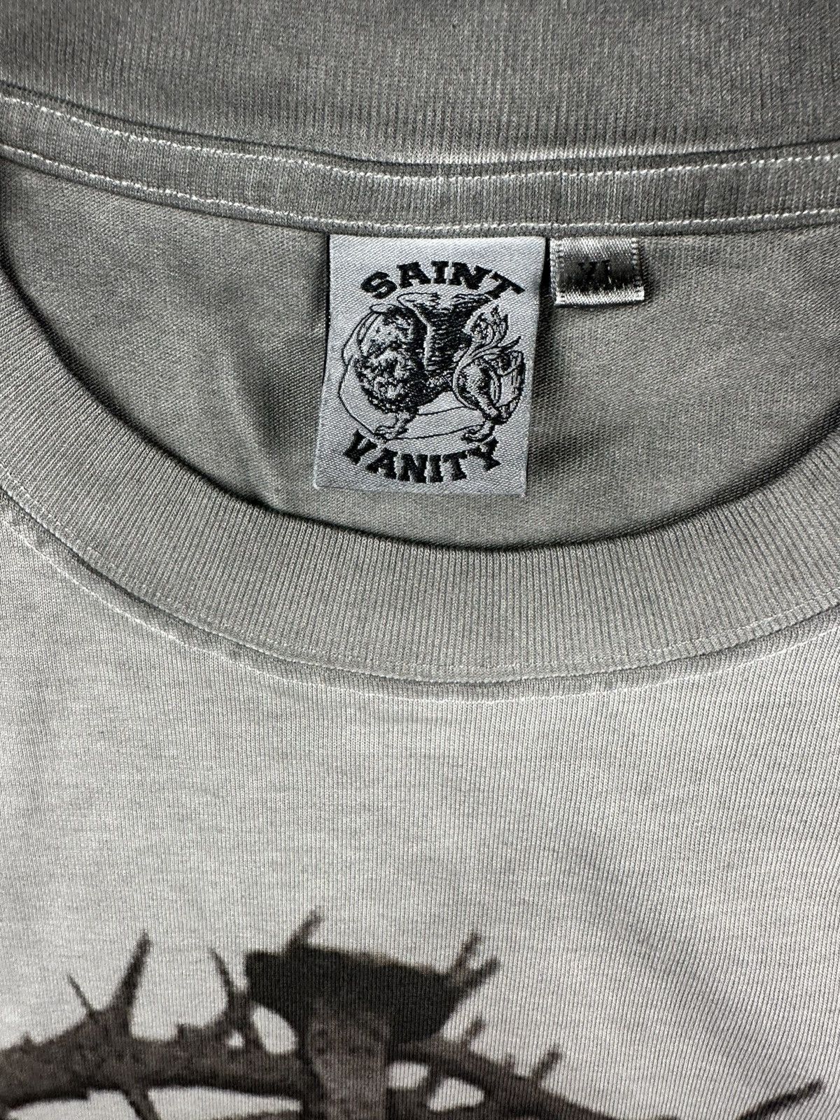 Vintage Saint Vanity Saint T-shirt Size US XL / EU 56 / 4 - 4 Thumbnail