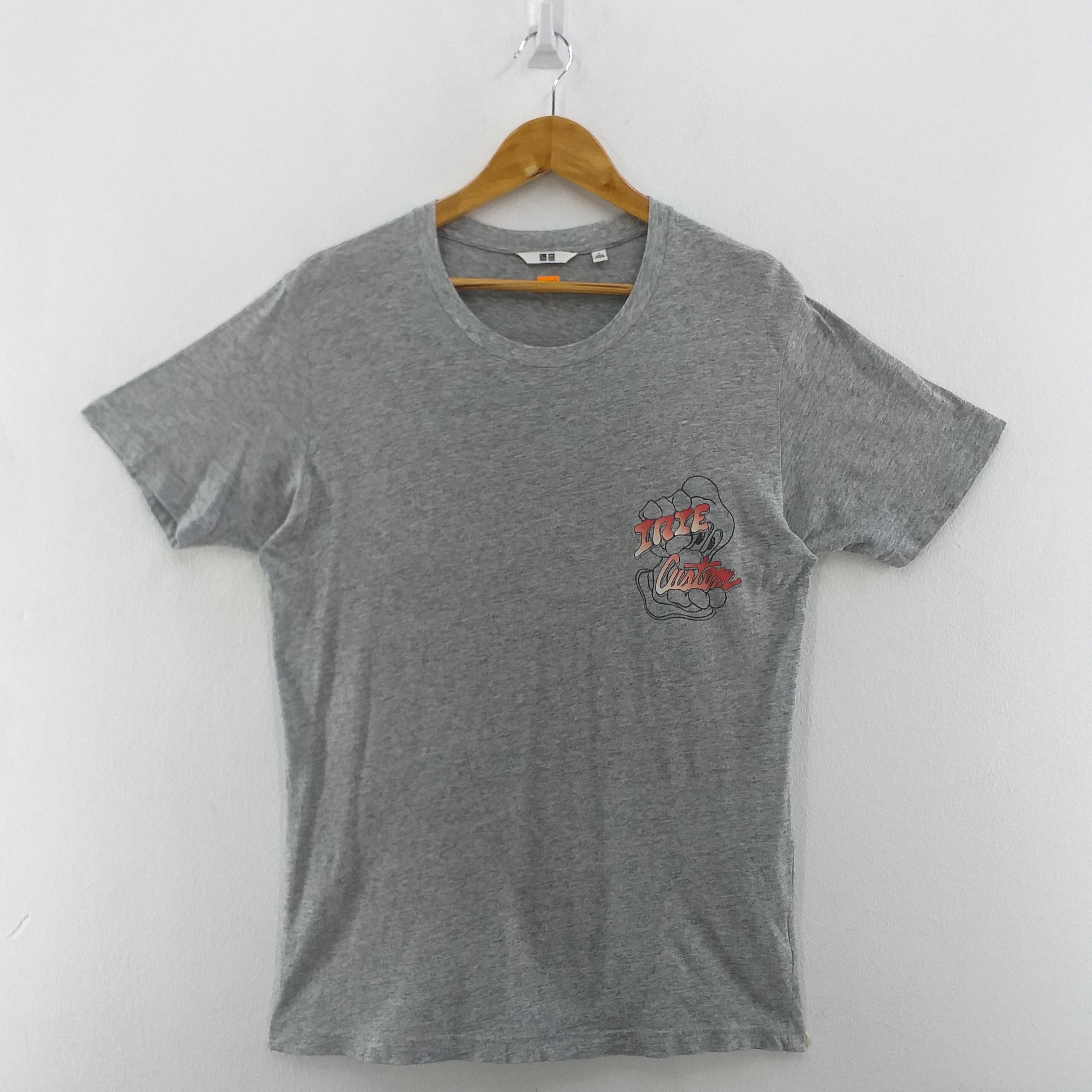 Japanese Brand Skull Uniqlo Large Tshirt -F056 Size US L / EU 52-54 / 3 - 2 Thumbnail