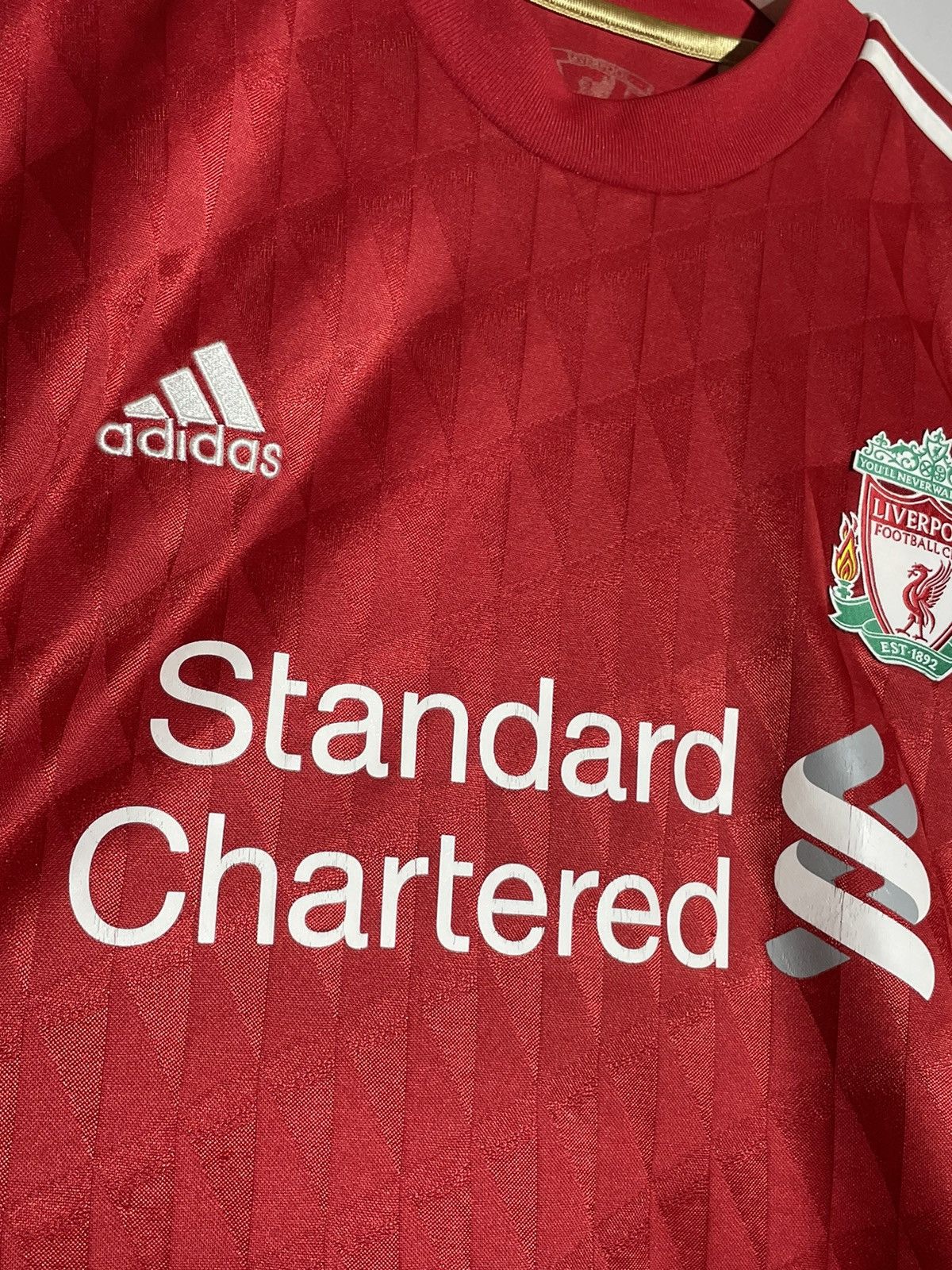 Adidas Liverpool FC Adidas 2010/11 Home Y2k Football Shirt Size US M / EU 48-50 / 2 - 6 Thumbnail