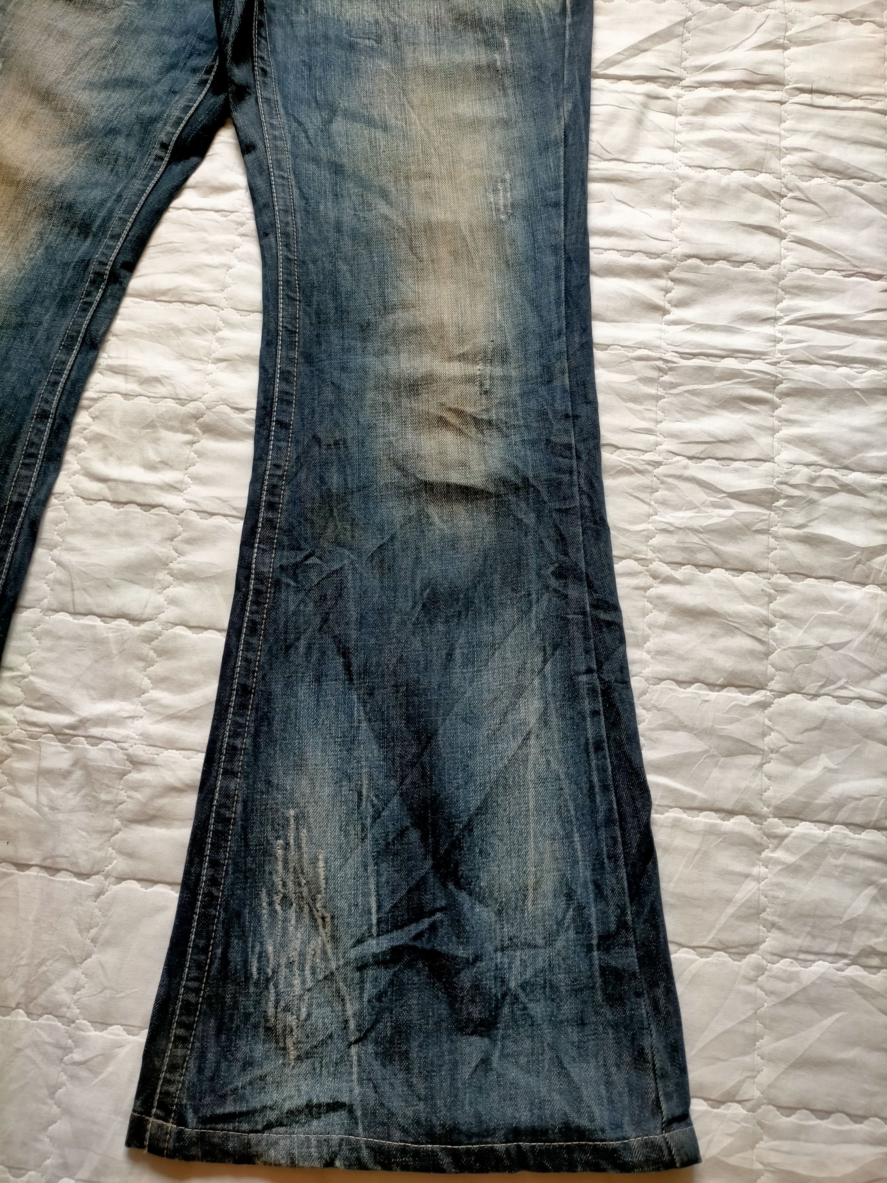 Cherokee Flare Jeans Cherooke Embroidered Boot cut denim Size US 33 - 13 Thumbnail