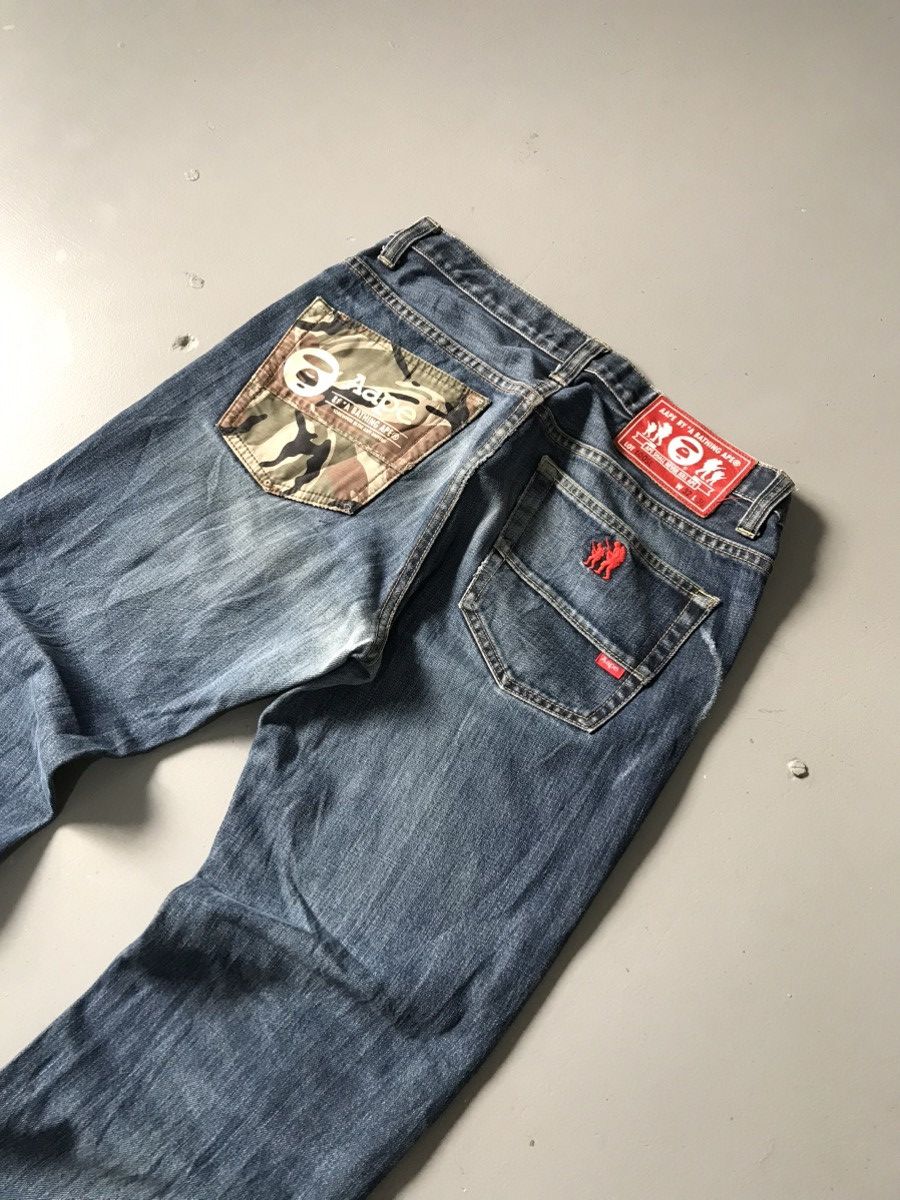 Aape × Vintage Vintage bathing aape army print denim Size US 33 - 3 Thumbnail