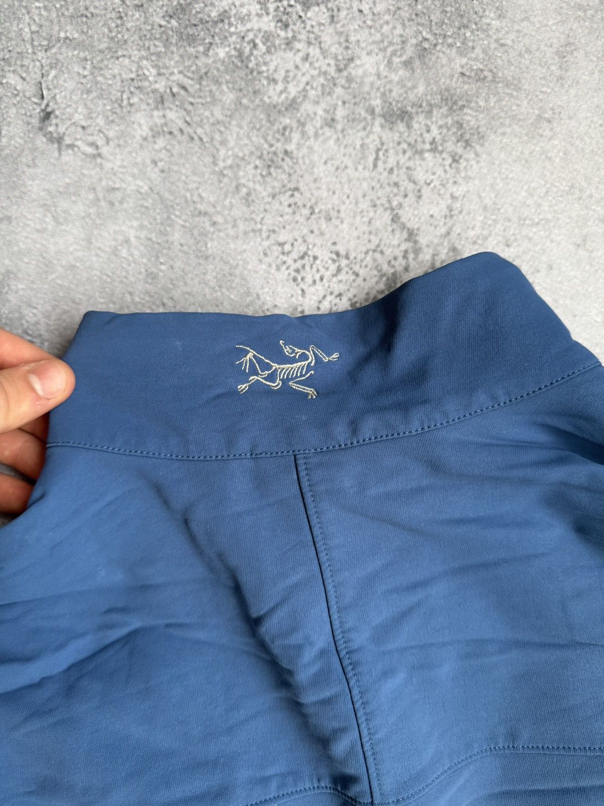 Arc'teryx × Vintage Vintage Arc’Teryx blue Soft-Shell Outdoor Jacket Size US L / EU 52-54 / 3 - 9 Thumbnail