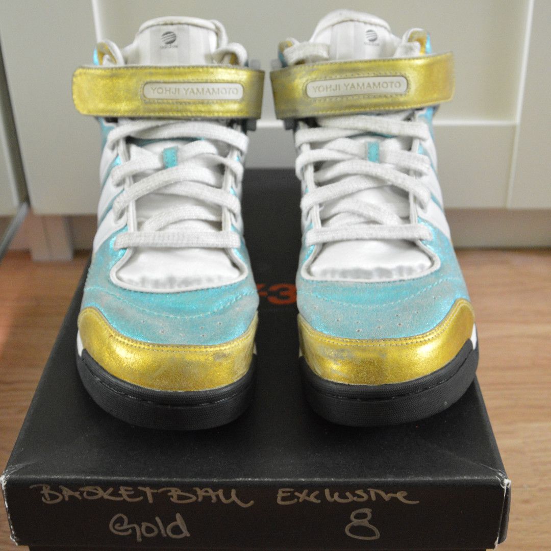 Adidas × Y-3 × Yohji Yamamoto AW04 BBall Mid Size US 8 / EU 41 - 4 Thumbnail