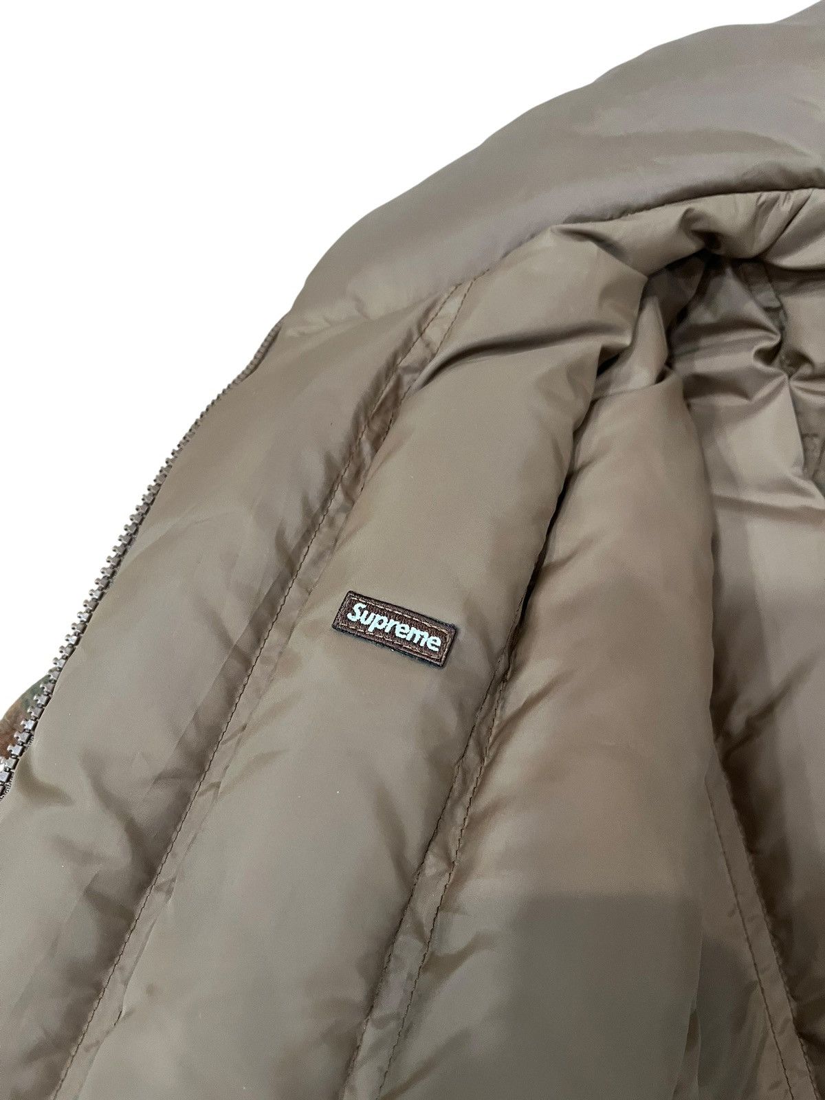Supreme Supreme Brown Plaid Reversible Puffer Jacket Size US L / EU 52-54 / 3 - 6 Thumbnail