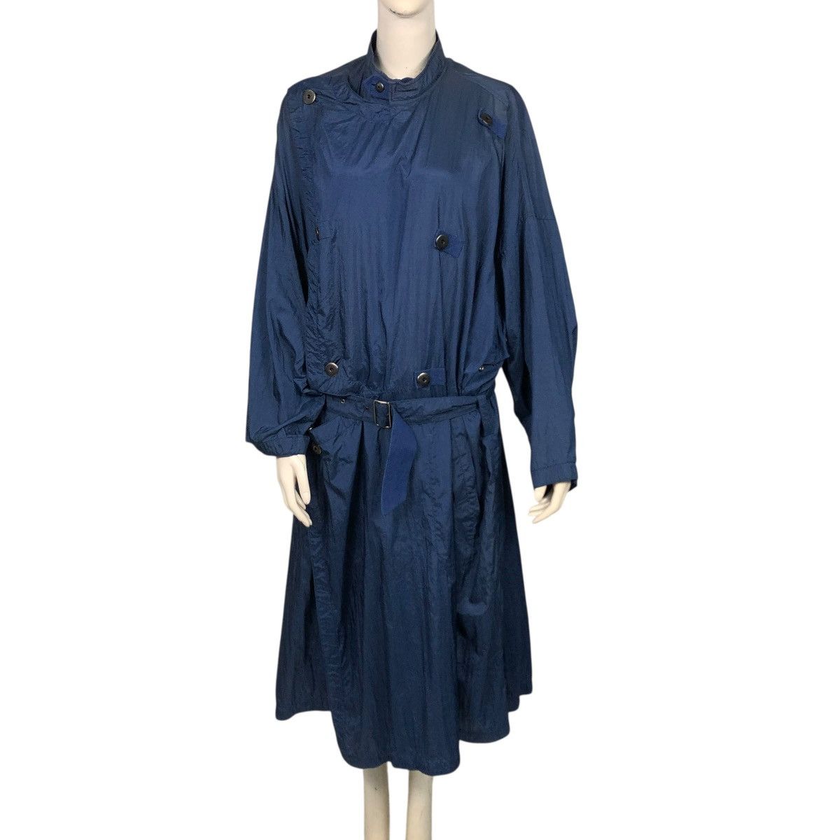 Issey Miyake 🔥VINTAGE 80’s NYLON LONG JACKET ISSEY MIYAKE BONDAGE DESIGN Size US M / EU 48-50 / 2 - 13 Thumbnail