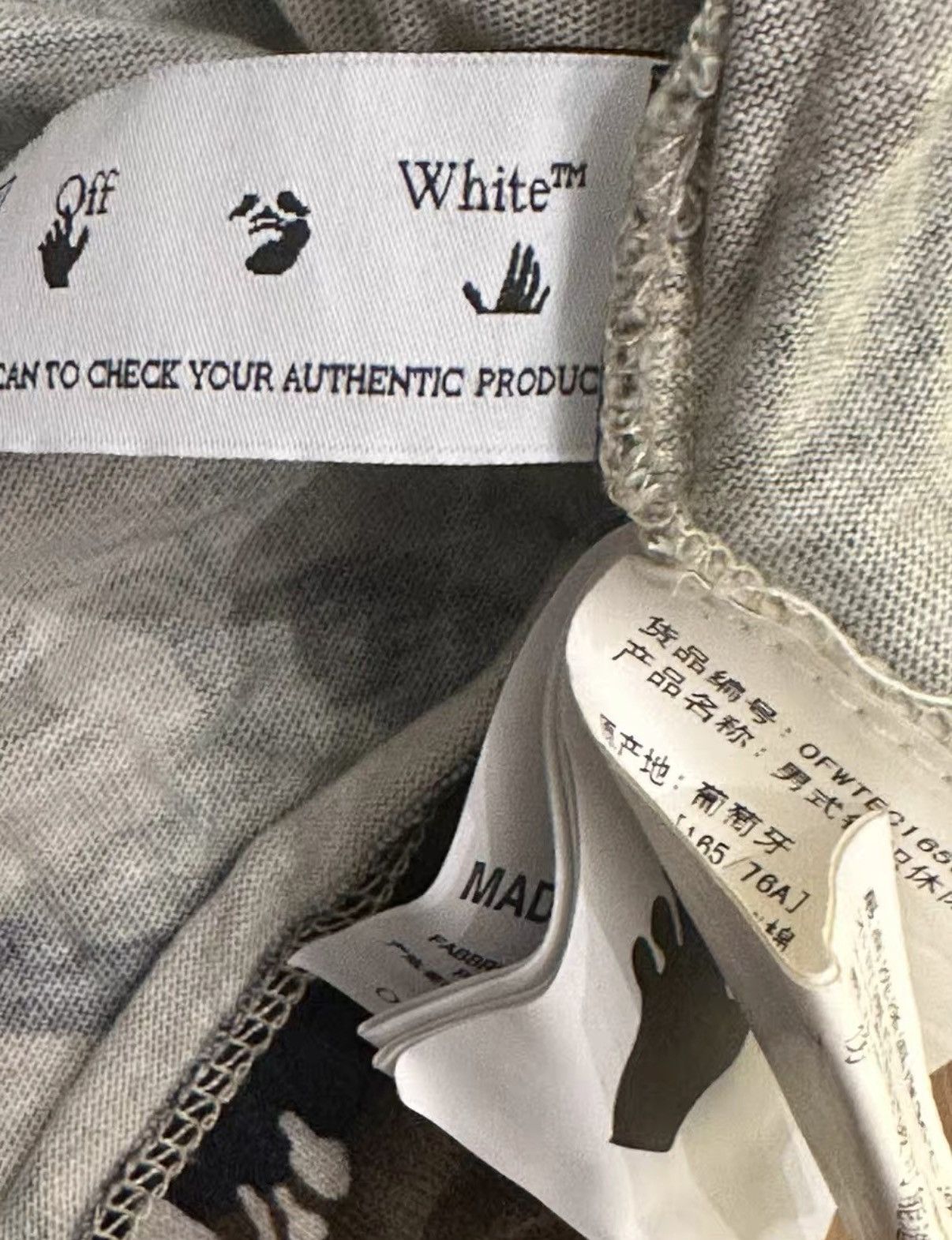 Off-White Off-White Camouflage T-Shirt Size US S / EU 44-46 / 1 - 3 Thumbnail