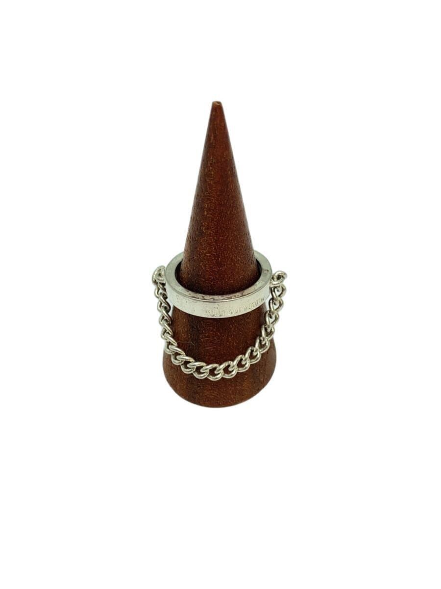 Yohji Yamamoto Silver Chain Ring Size ONE SIZE - 1 Thumbnail