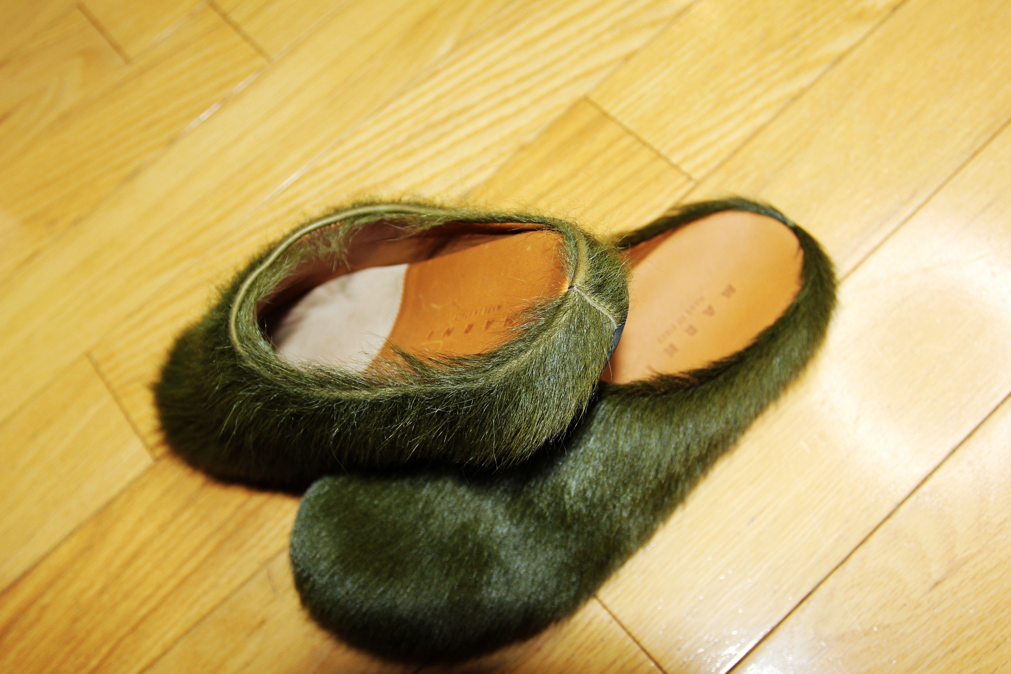Marni BNWT AW25 MARNI FUSSBETT SABOT SHOES DEEP SAGE 36 Size US 6 / IT 36 - 4 Thumbnail
