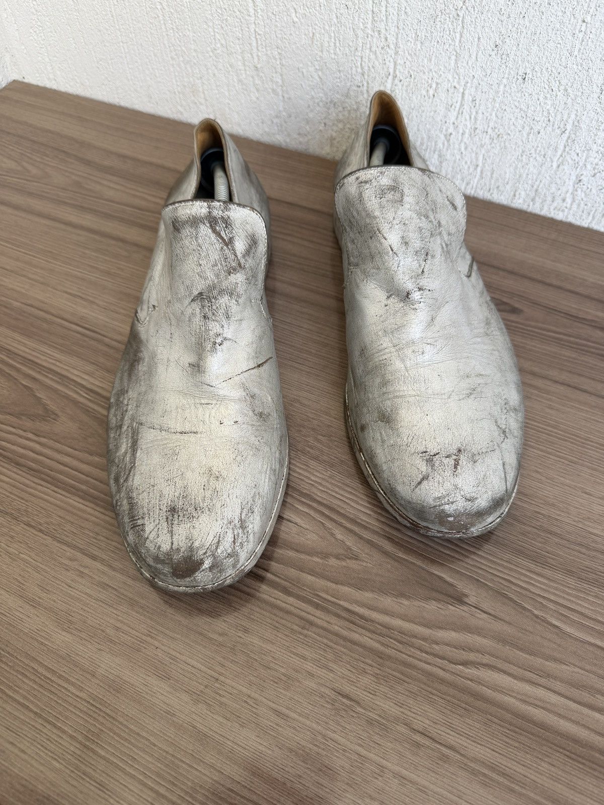 Maison Margiela Extremely rare🔥❗️Distressed painted loafers Size US 9 / EU 42 - 11 Thumbnail