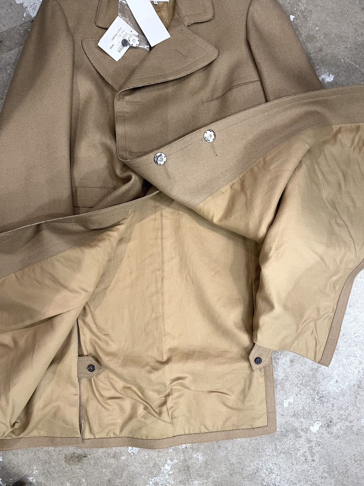 Maison Margiela Maison Margiela wool overcoat NWT size 50 M/L Size US M / EU 48-50 / 2 - 6 Thumbnail