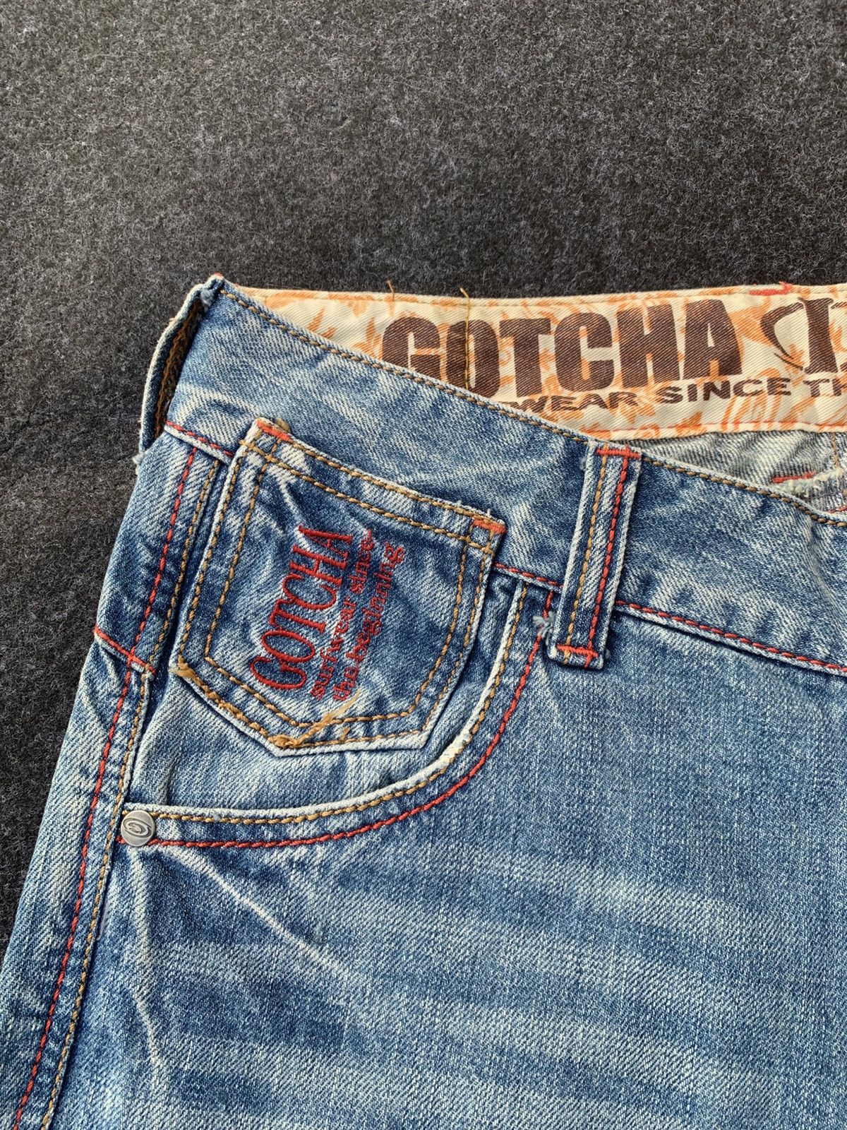 Gotcha Rare Gotcha Denim Pants – Surf & Skate Culture Icon 32x30 Size US 32 / EU 48 - 12 Thumbnail