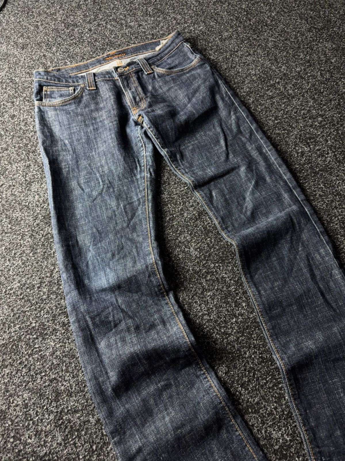 Nudie Jeans Designer Nudie Jeans Japanese style Slim Fit Denim Pants Size US 32 / EU 48 - 3 Thumbnail