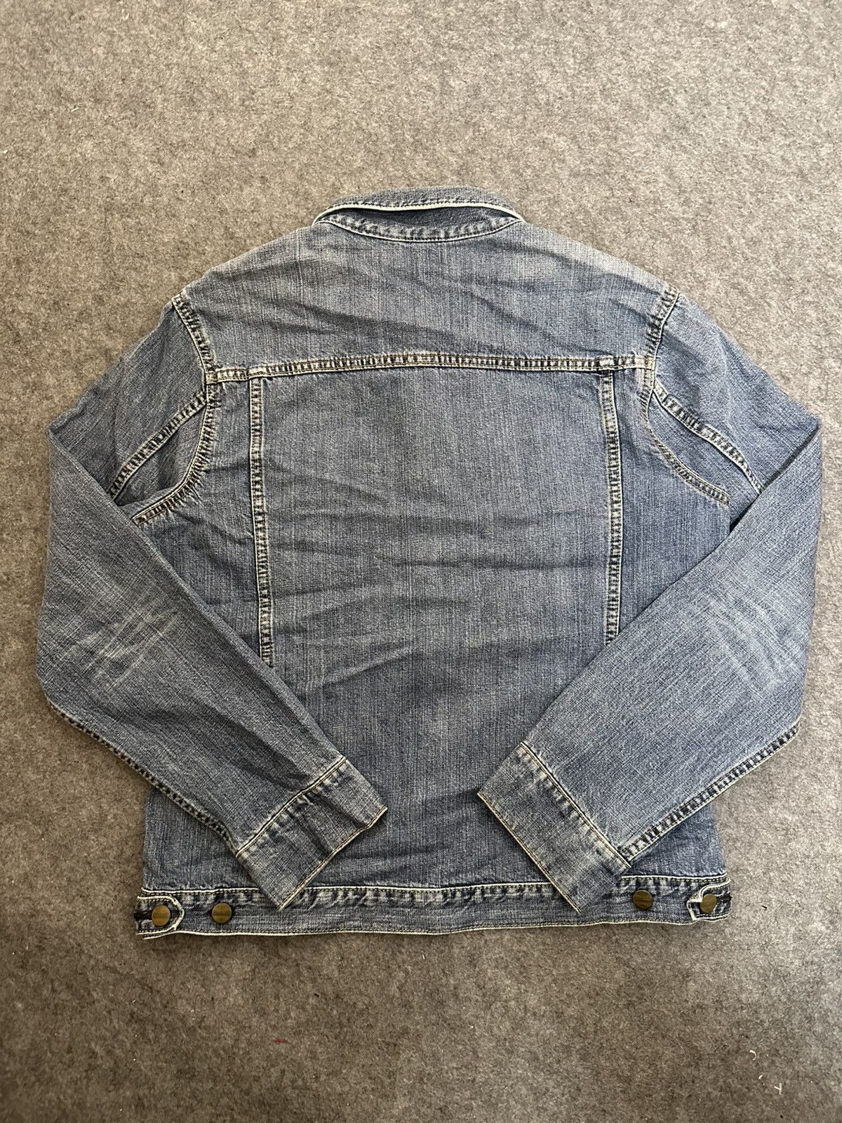 Carhartt vintage 90s Carhartt denim trucker jacket. Size US XL / EU 56 / 4 - 4 Thumbnail