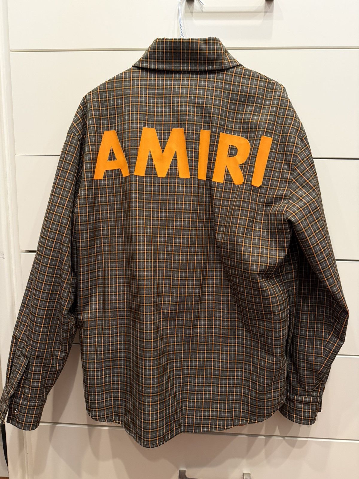 Amiri Amiri Jacket with Orange Print Size US S / EU 44-46 / 1 - 3 Thumbnail