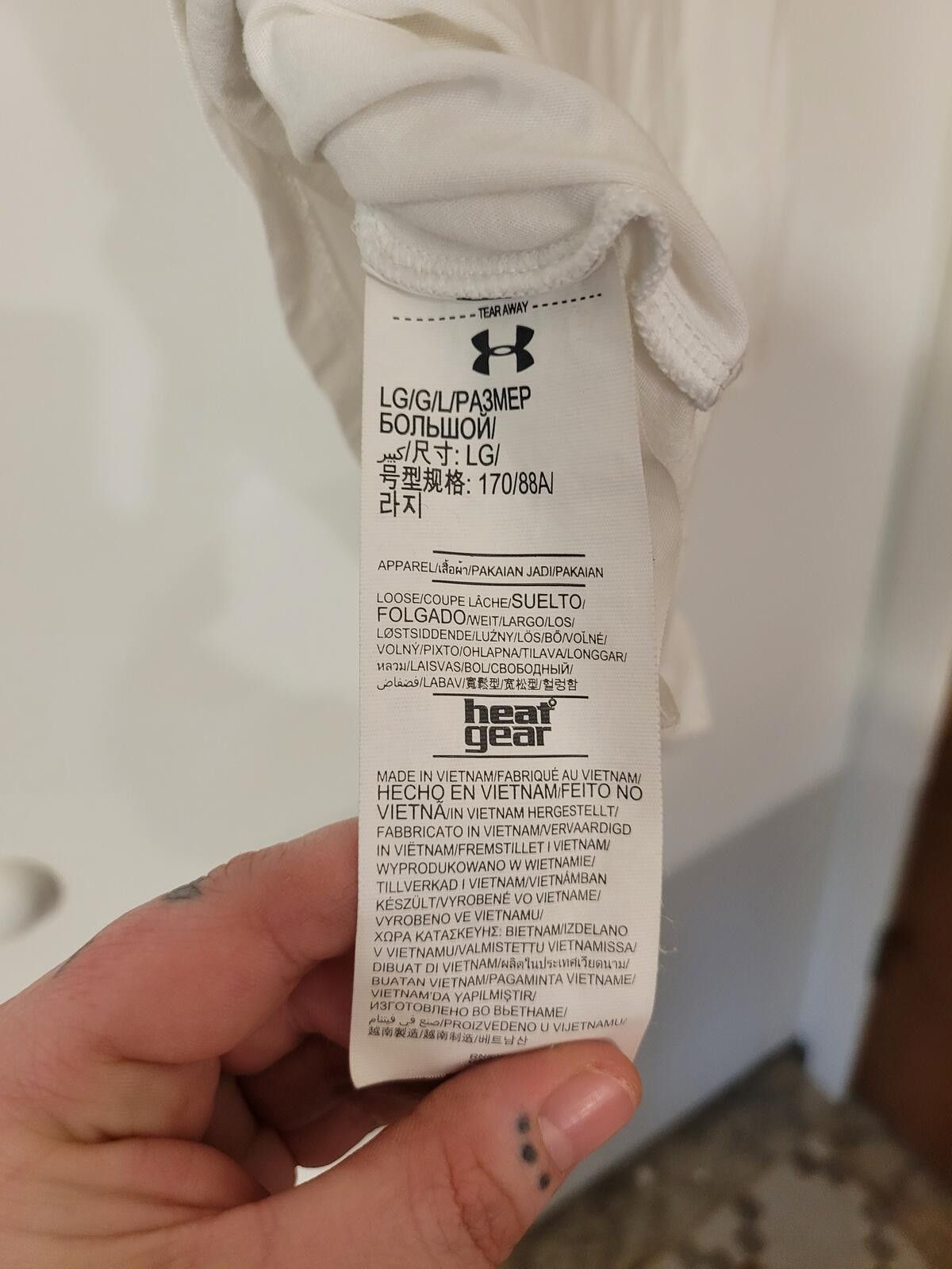 Under Armour Under Armour Women's Short Sleeve T-Shirt Size LG Size L / US 10 / IT 46 - 3 Thumbnail