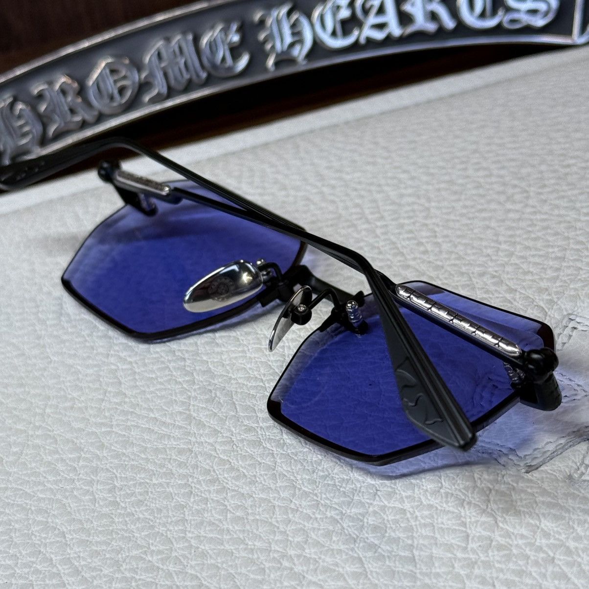Chrome Hearts Chrome Hearts Hole Shot 1/1 Sunglasses Size ONE SIZE - 11 Thumbnail