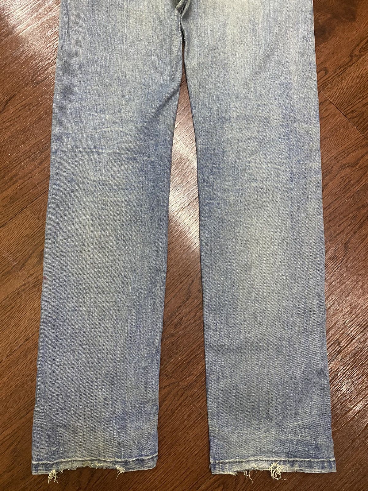 Other Vintage Diesel Faded Wash Distressed Denim Slim Jeans Size US 30 / EU 46 - 6 Thumbnail