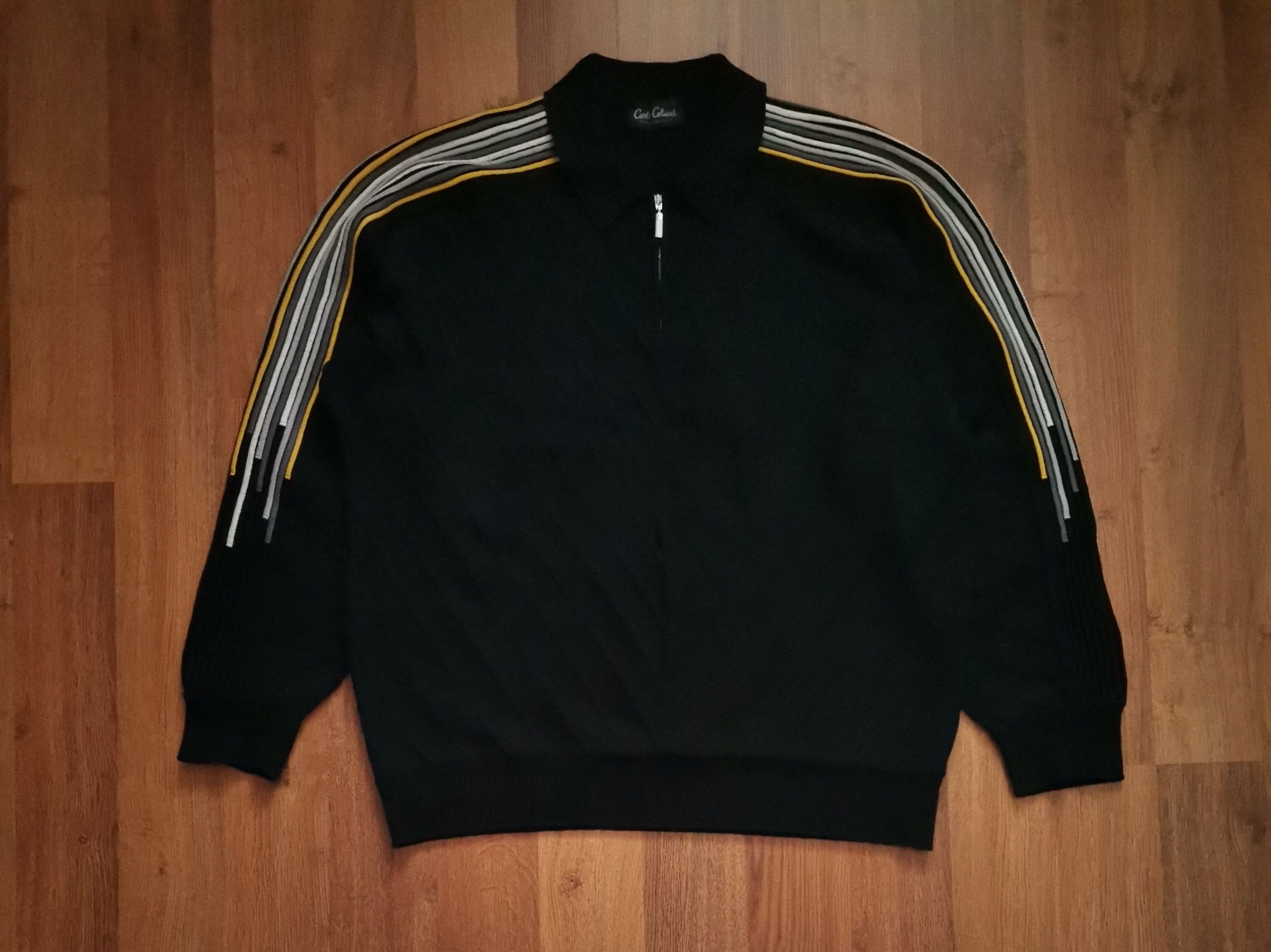 Carlo Colucci Carlo Colucci Quarter Zip Sweater Size US L / EU 52-54 / 3 - 1 Thumbnail
