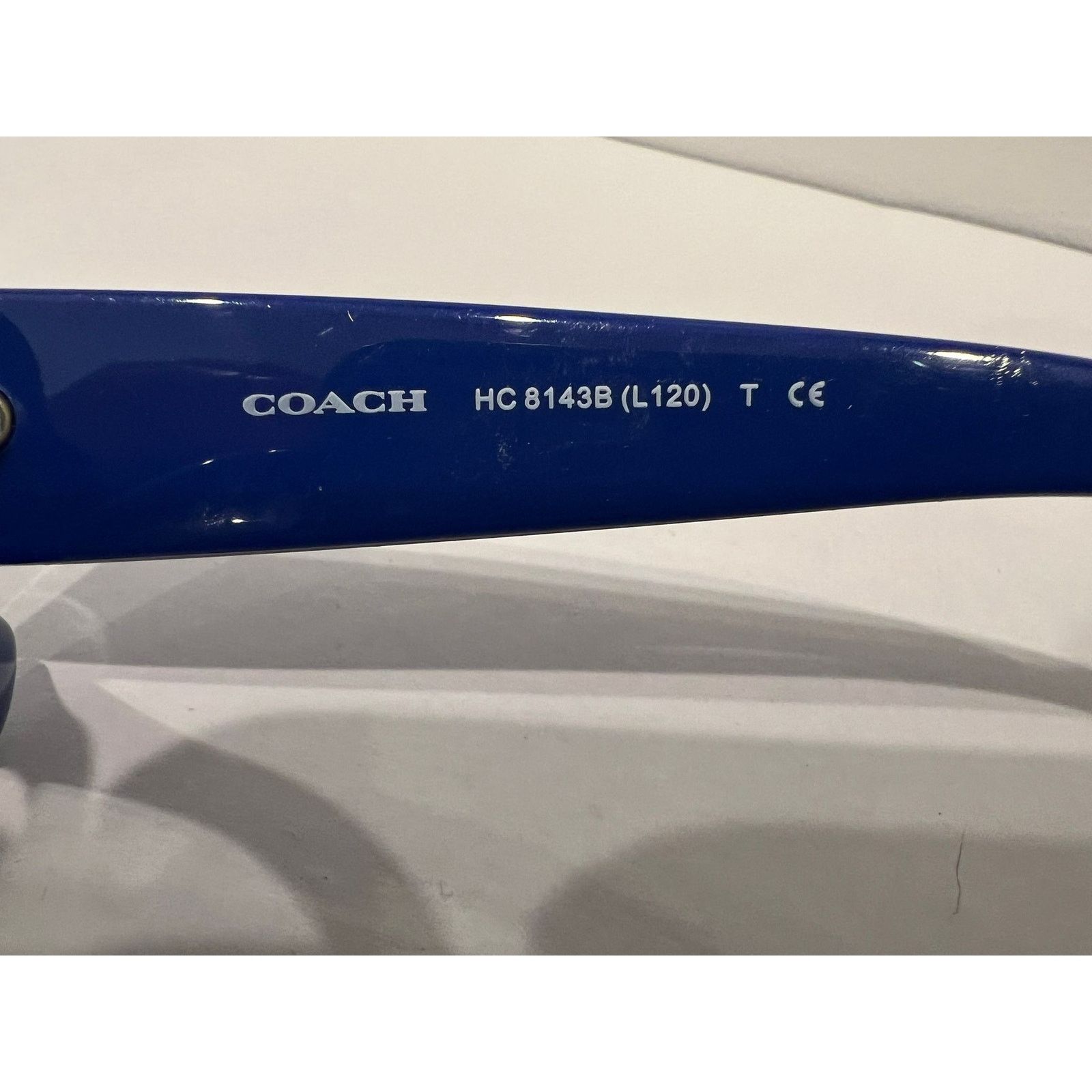Coach Coach Sunglasses 528211 BLACK/BLUE Size ONE SIZE - 5 Thumbnail