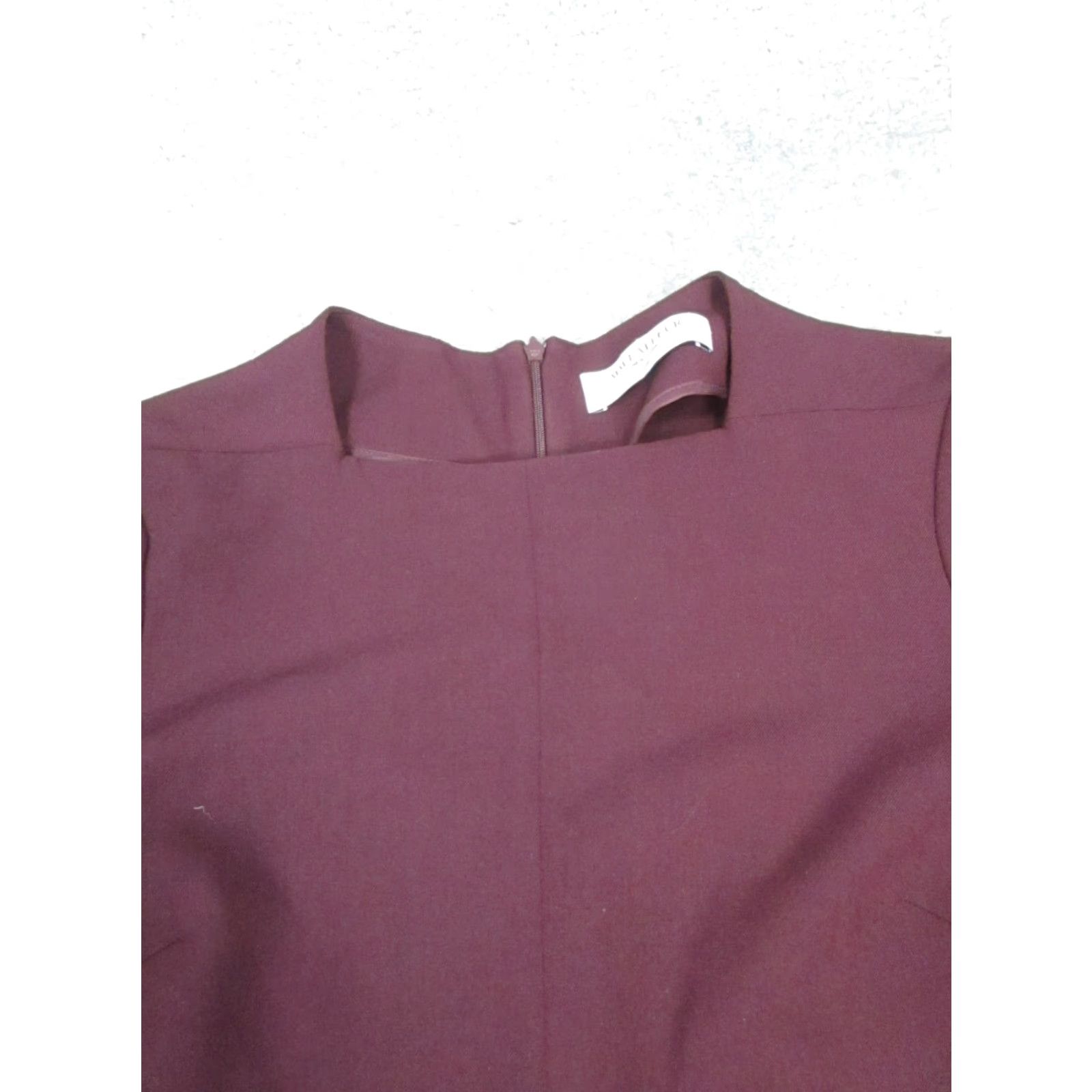 M.M.LaFleur MM.LaFleur Dress Womens 0 Petite Burgundy Bodycon Dress Size XS / US 0-2 / IT 36-38 - 2 Thumbnail
