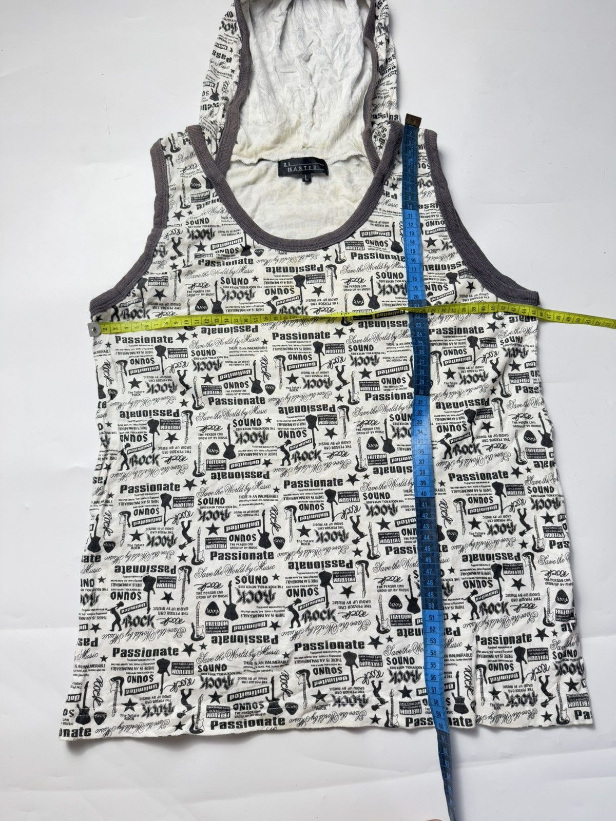 Hysteric Glamour × If Six Was Nine × Japanese Brand Japanese Tanktop Hoodie Sound Rock Ifsix Hys style Size US S / EU 44-46 / 1 - 4 Thumbnail