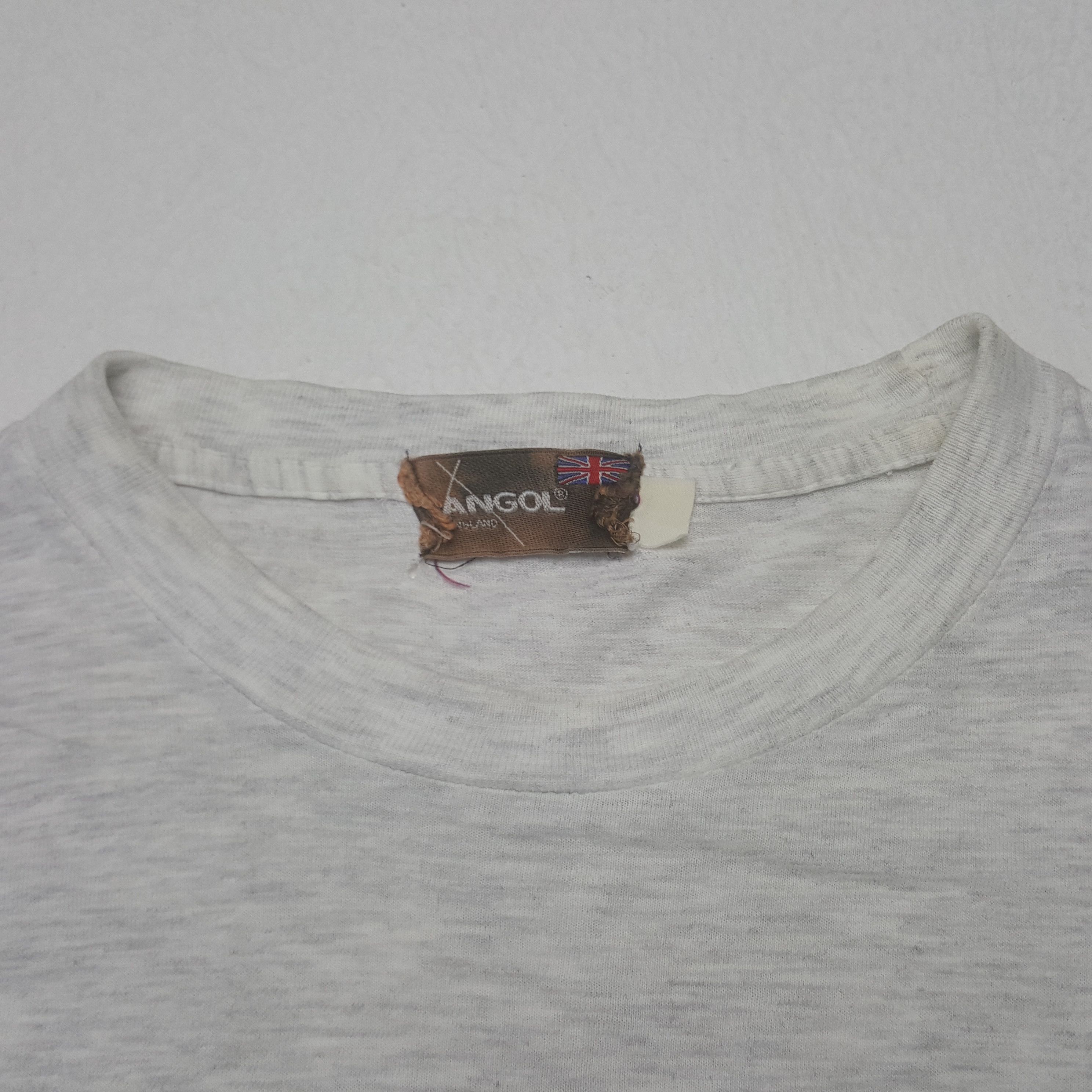 Kangol × Vintage Vintage Kangol Big Logo Tshirt Size US L / EU 52-54 / 3 - 4 Thumbnail