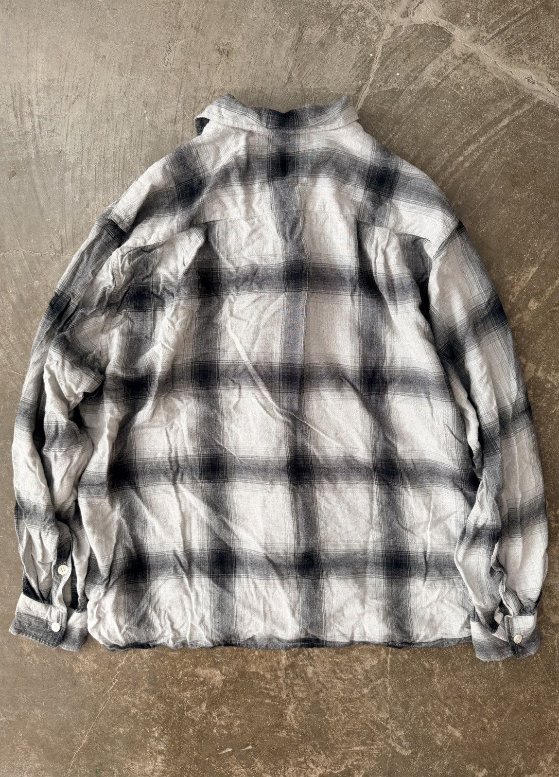 Wacko Maria Wacko Maria Check Open Collar Shirt Kapital Our Legacy Beams Size US L / EU 52-54 / 3 - 5 Thumbnail