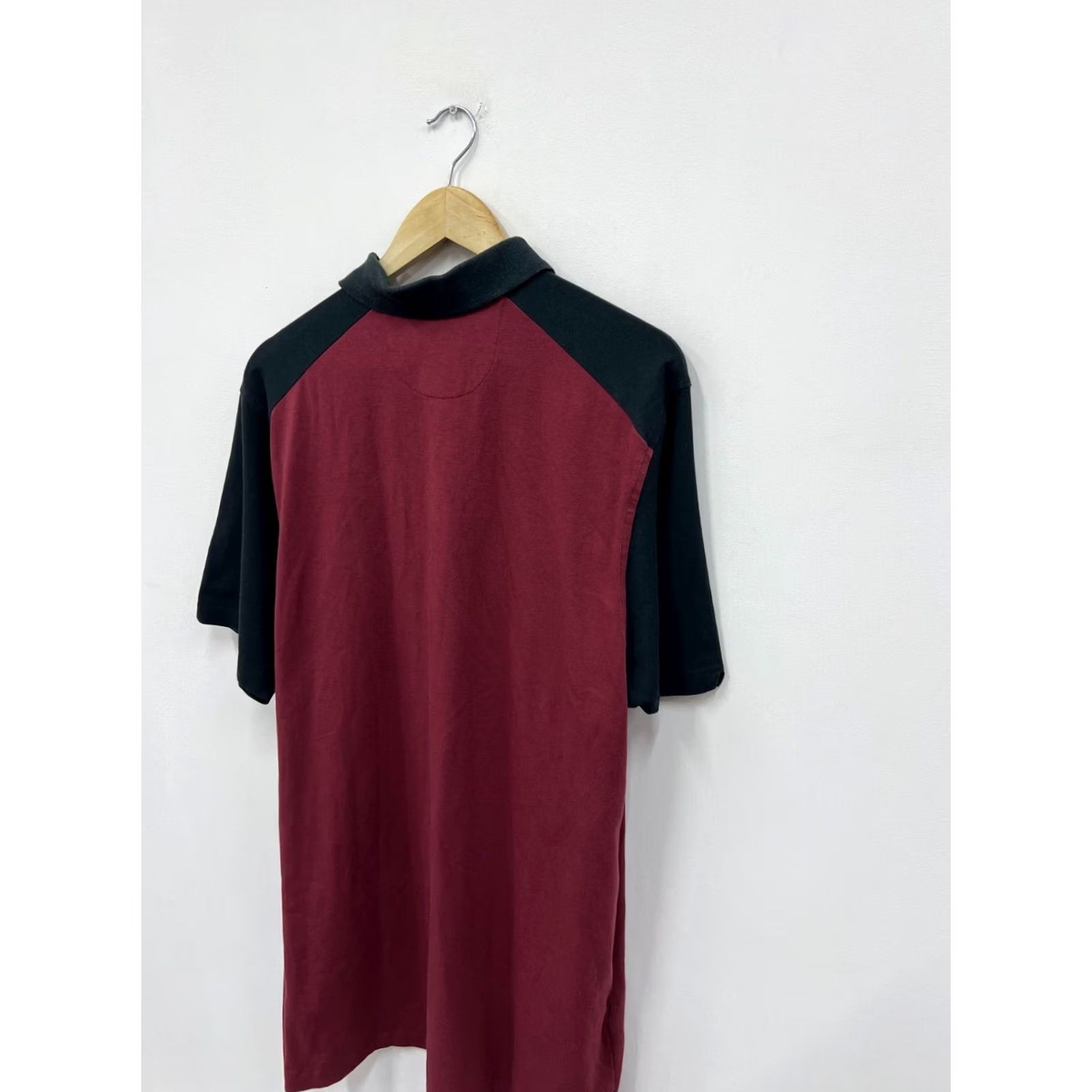Nike VINTAGE Nike Polo Shirt Dri-Fit Tiger Woods Mens L Burgundy Size US L / EU 52-54 / 3 - 8 Thumbnail