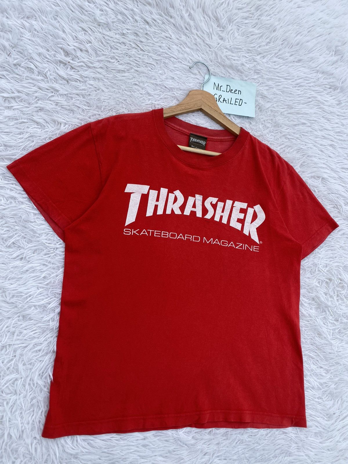 Thrasher Vintage Y2K Thrasher T Shirt Skateboarding Crewneck Tees Size US M / EU 48-50 / 2 - 2 Thumbnail
