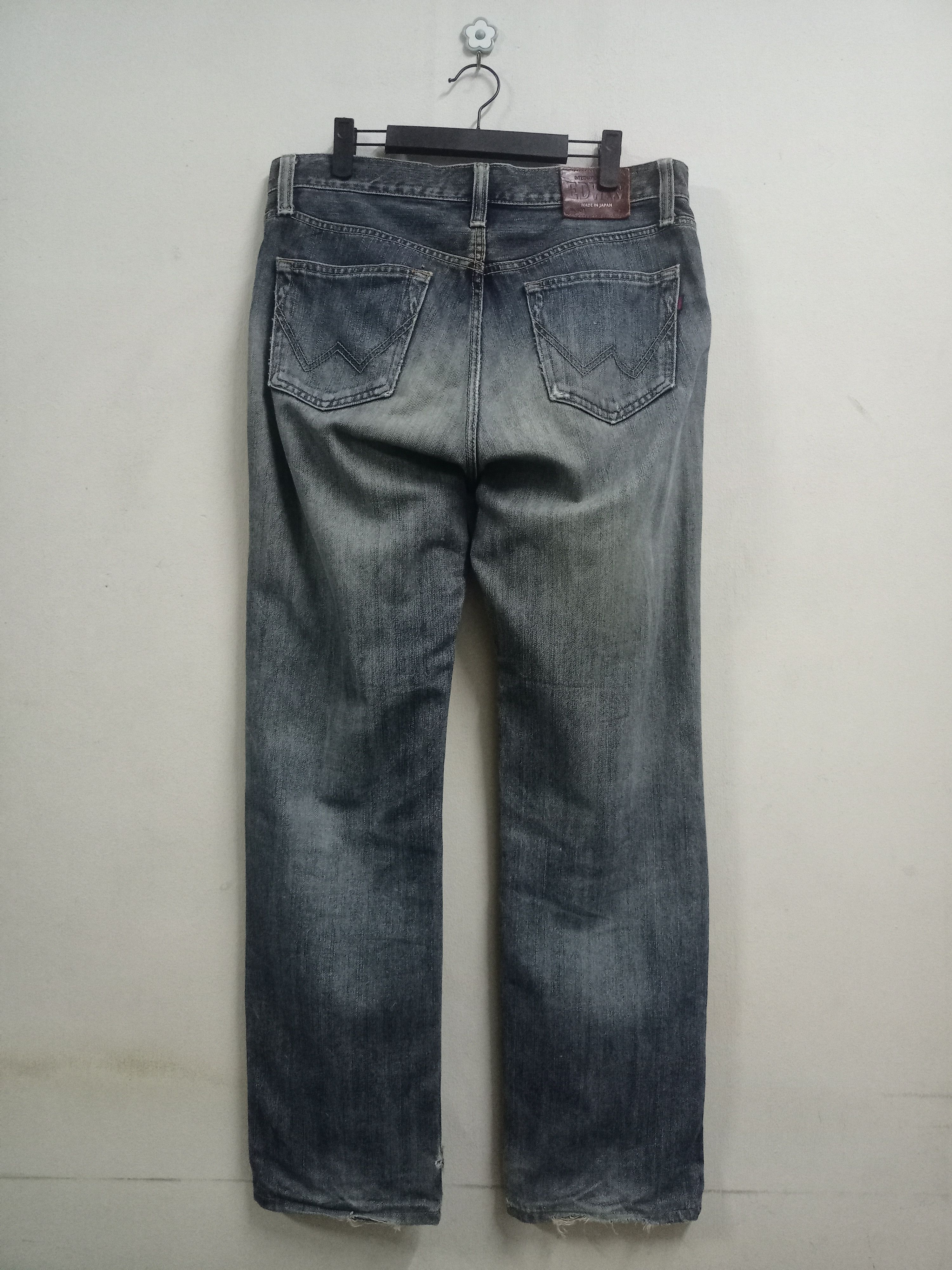 Edwin SALES🔥Vintage Japanese Edwin Distressed Baggy Jeans Size US 34 / EU 50 - 2 Thumbnail