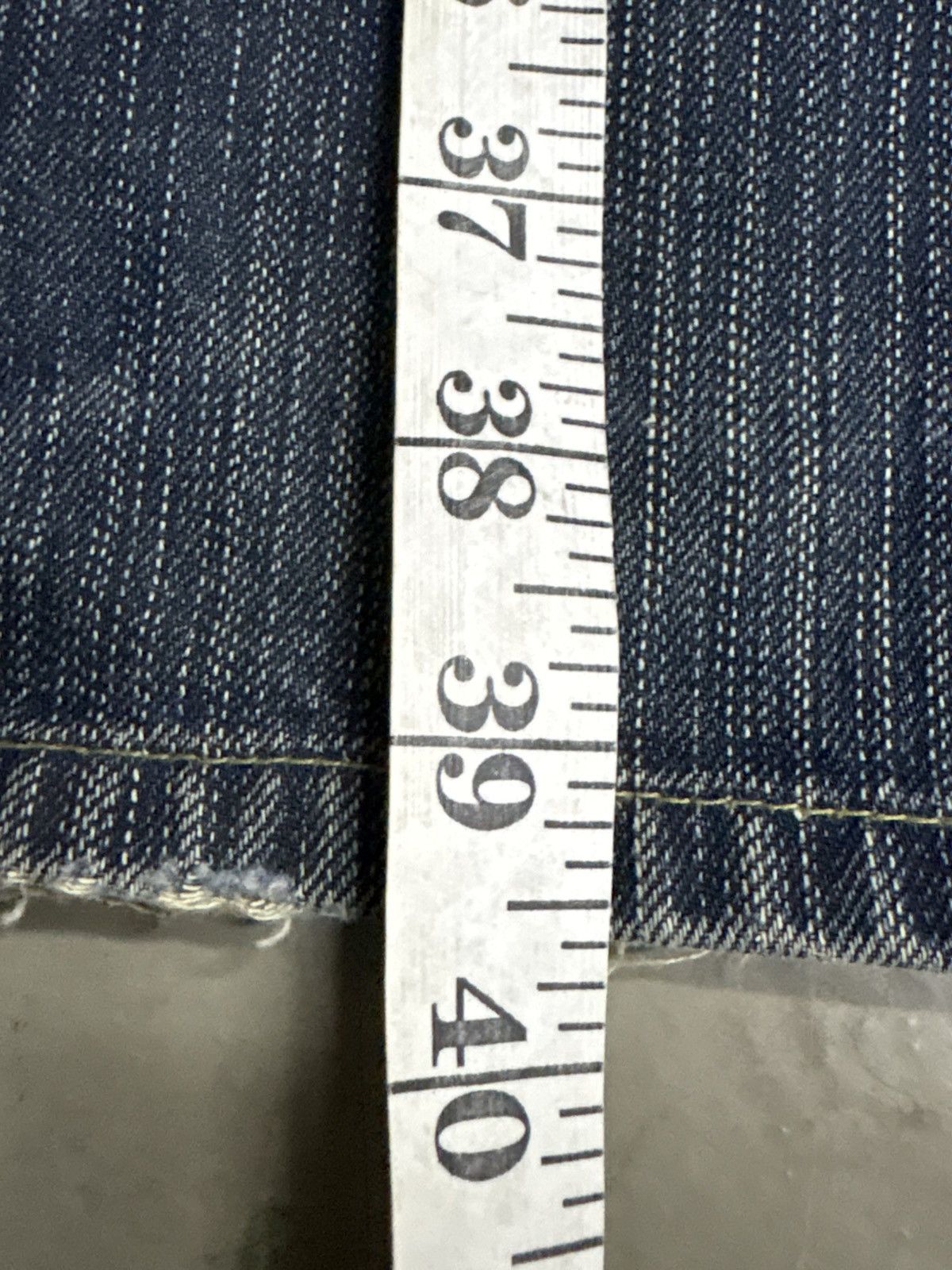 Hedi Slimane Edwin 503 Balenciaga Destroyed Rusty Wash Distressed Jeans. Size US 31 - 23 Thumbnail