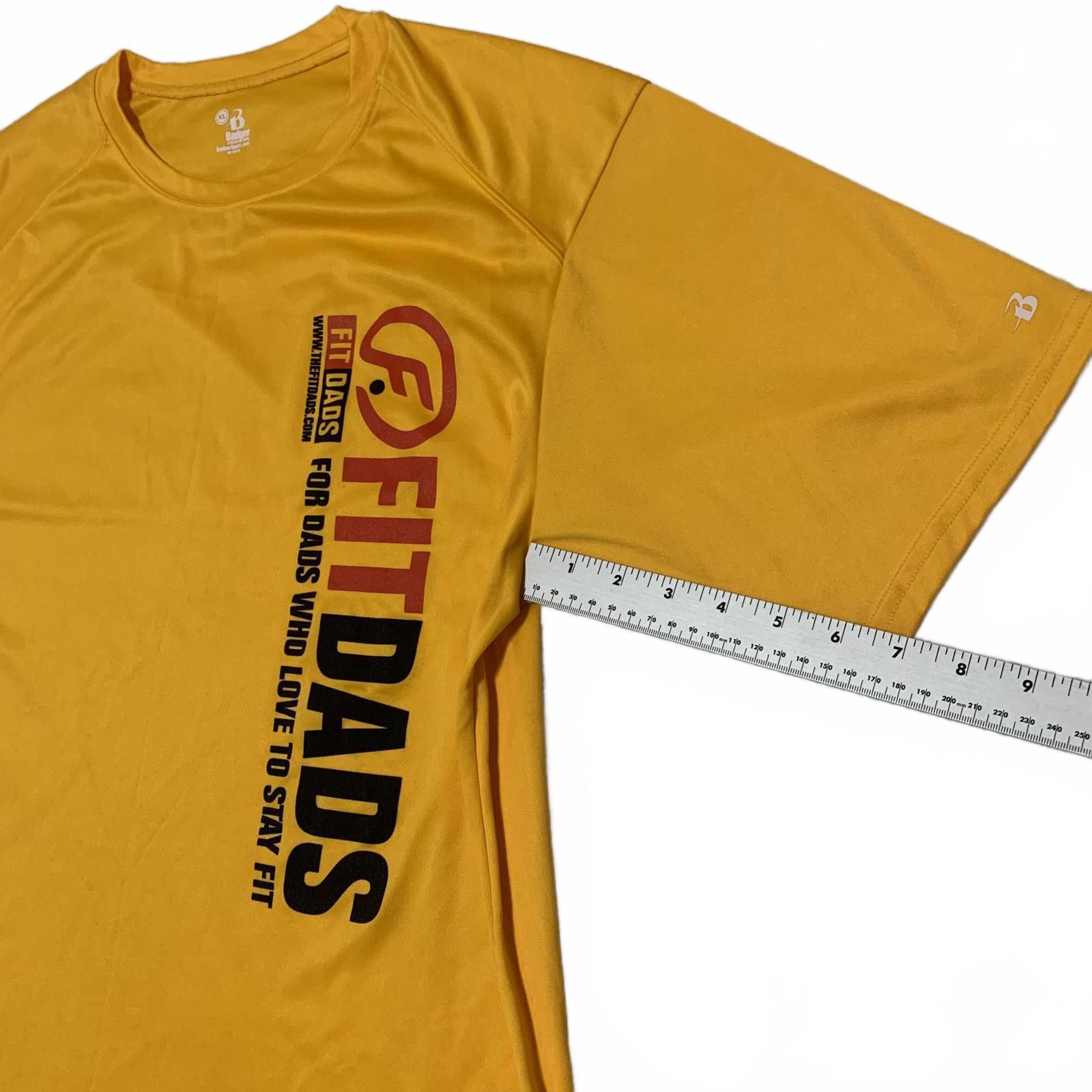 Other Badger Sport Mens XL Yellow FitDads Athletic Tee Size US XL / EU 56 / 4 - 6 Thumbnail