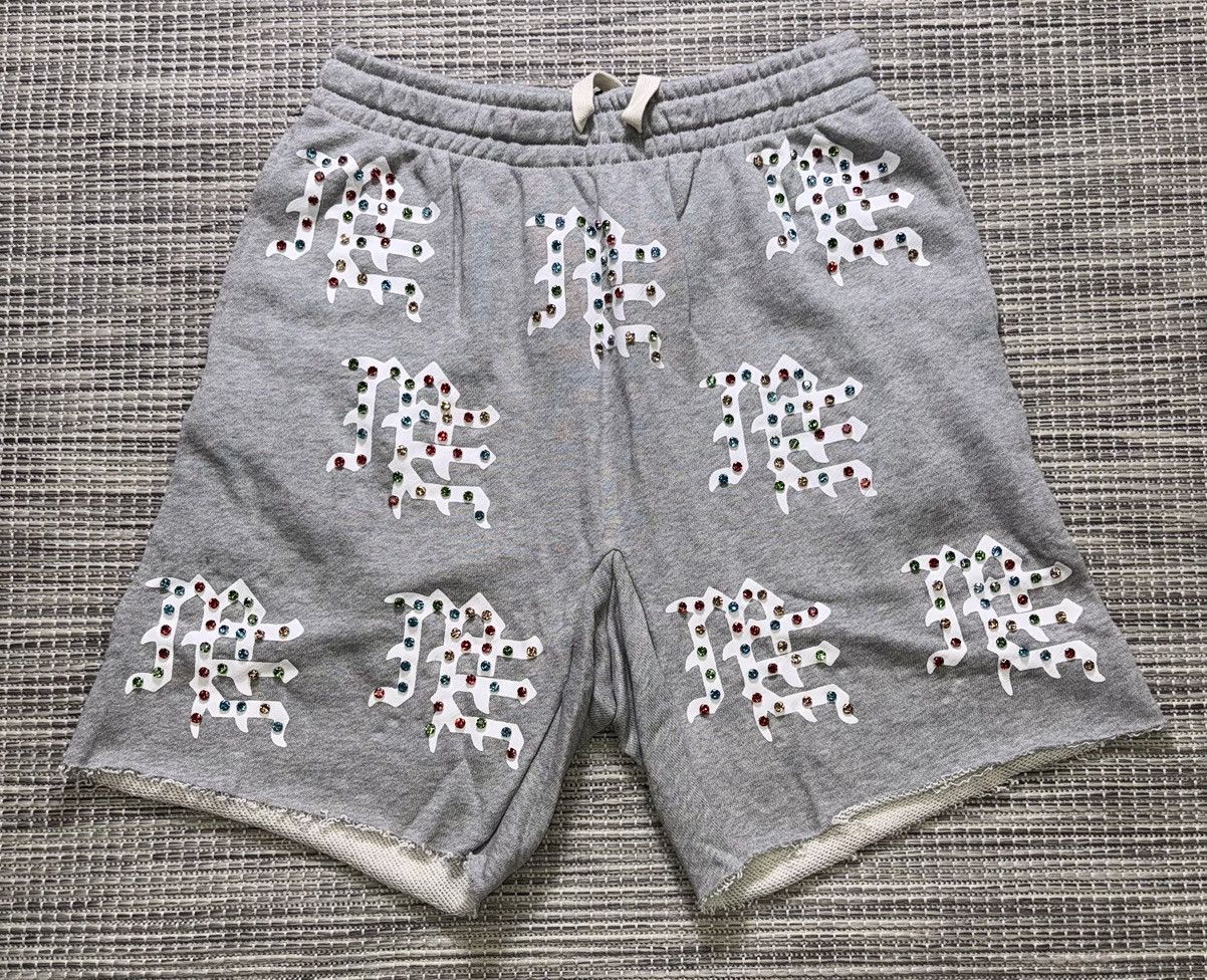 Other Mixed Emotion Grey 'ME' Logo Shorts Size US 30 / EU 46 - 1 Thumbnail