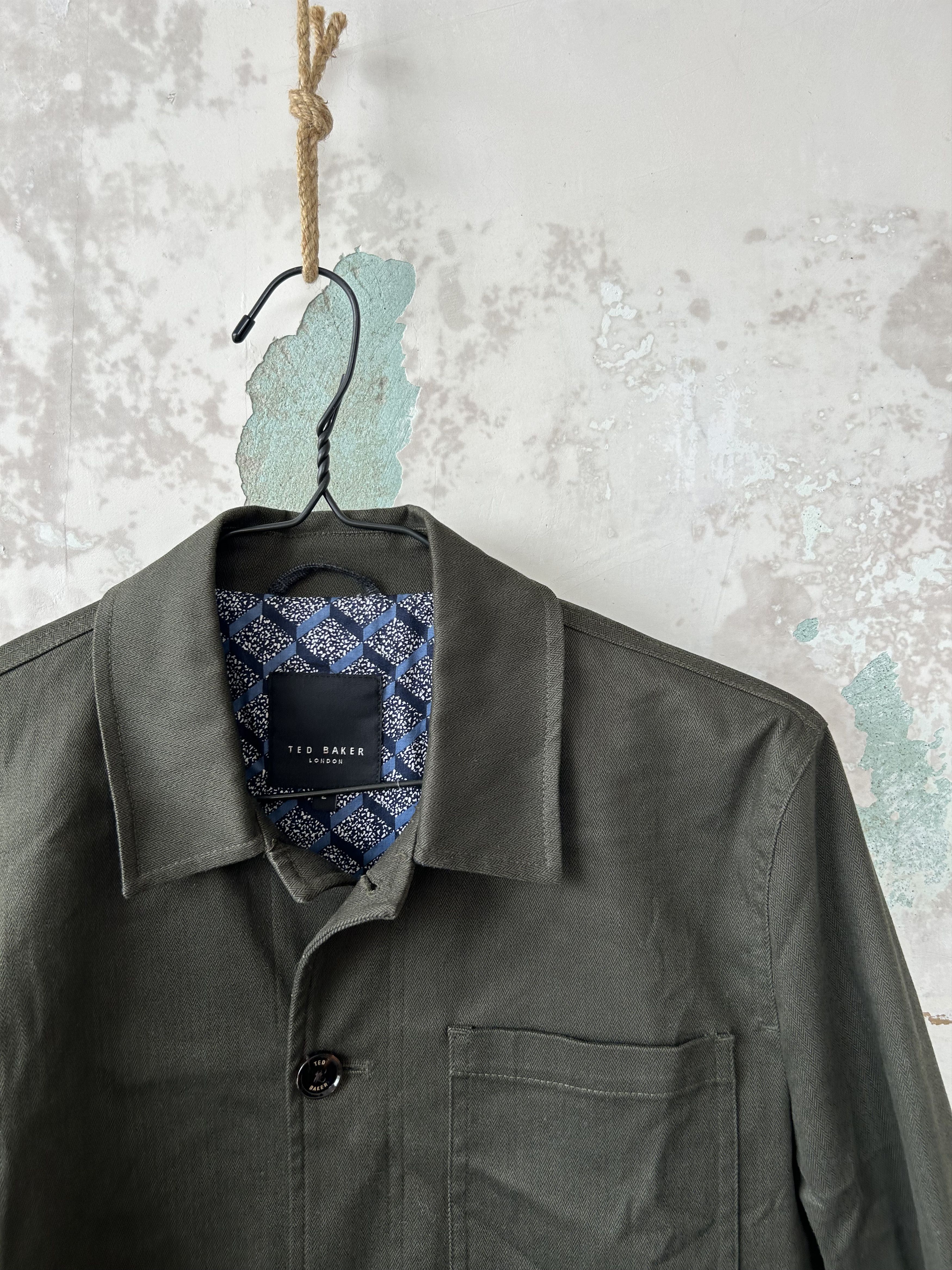 Designer × Ted Baker Mens Ted Baker Jacket button Size US S / EU 44-46 / 1 - 4 Thumbnail
